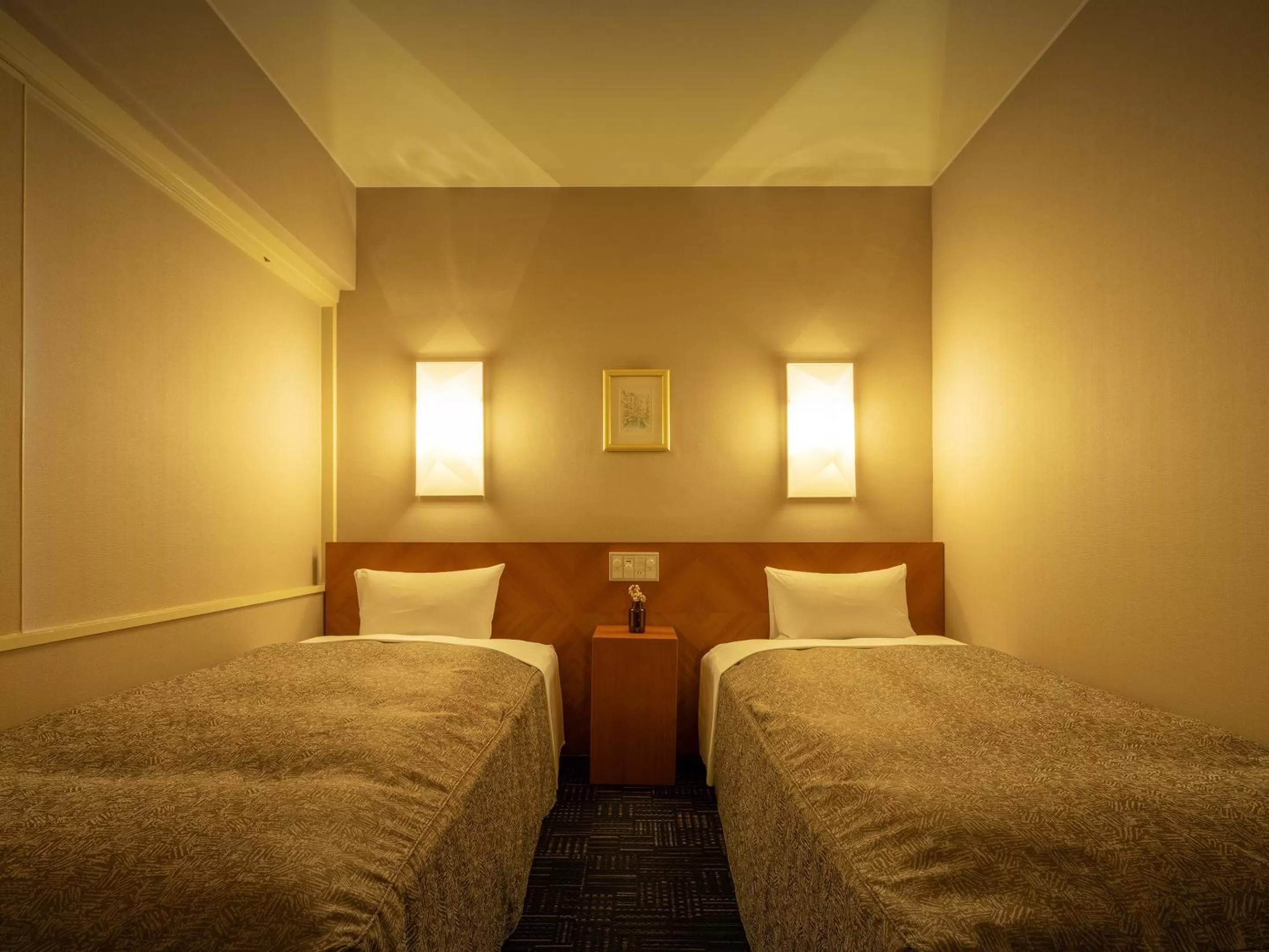 Photo of the whole room, Bed in Hotel Ace Morioka