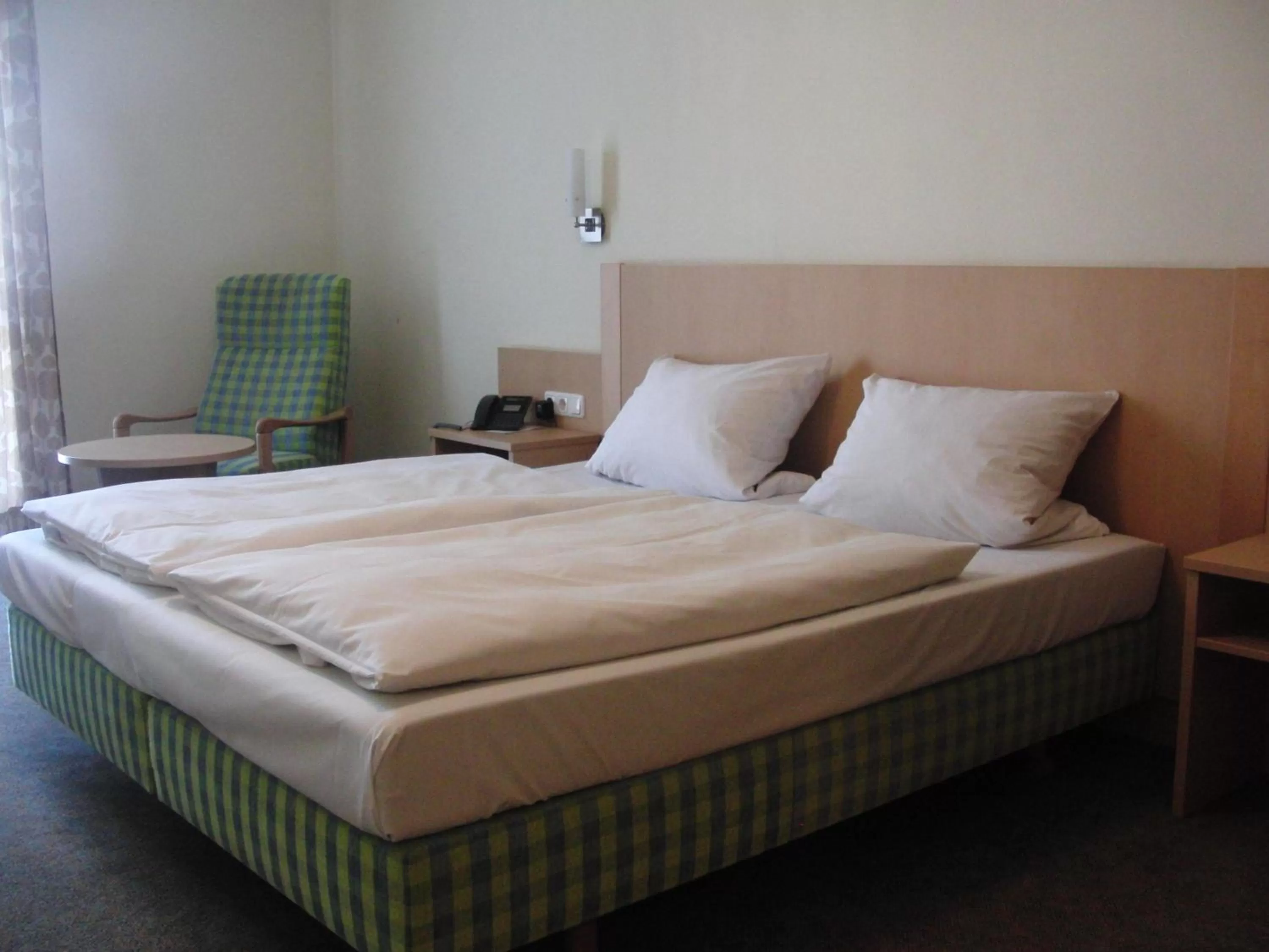 Decorative detail, Bed in Hotel Angerer