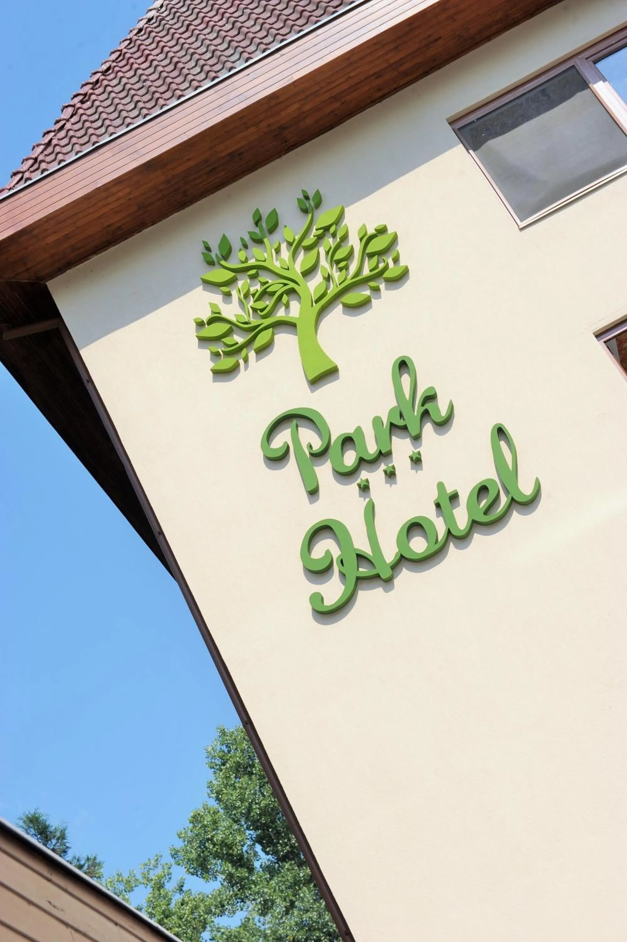 Facade/entrance in Park Hotel Gyula