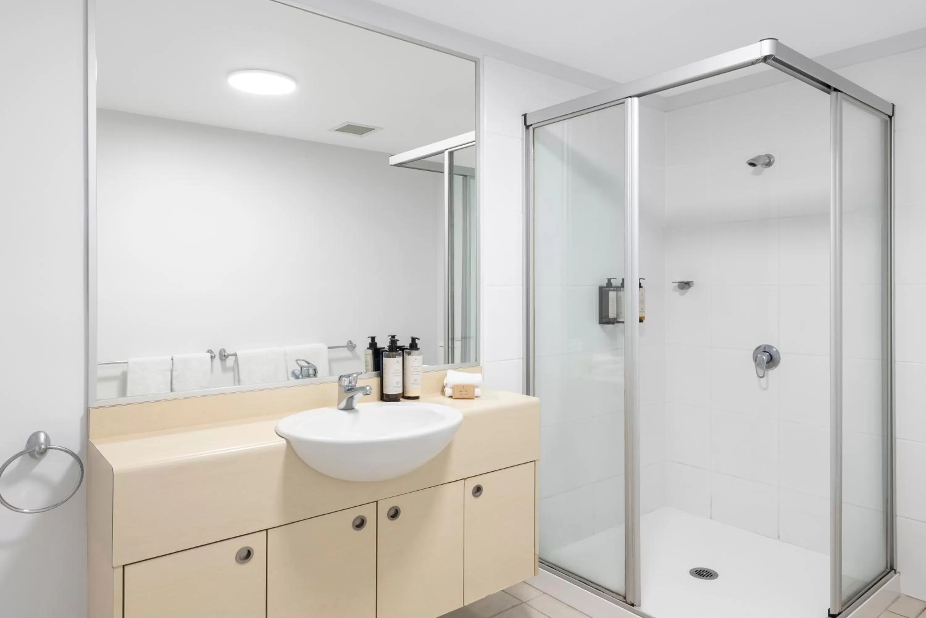 Bathroom in Ramada By Wyndham Marcoola Beach