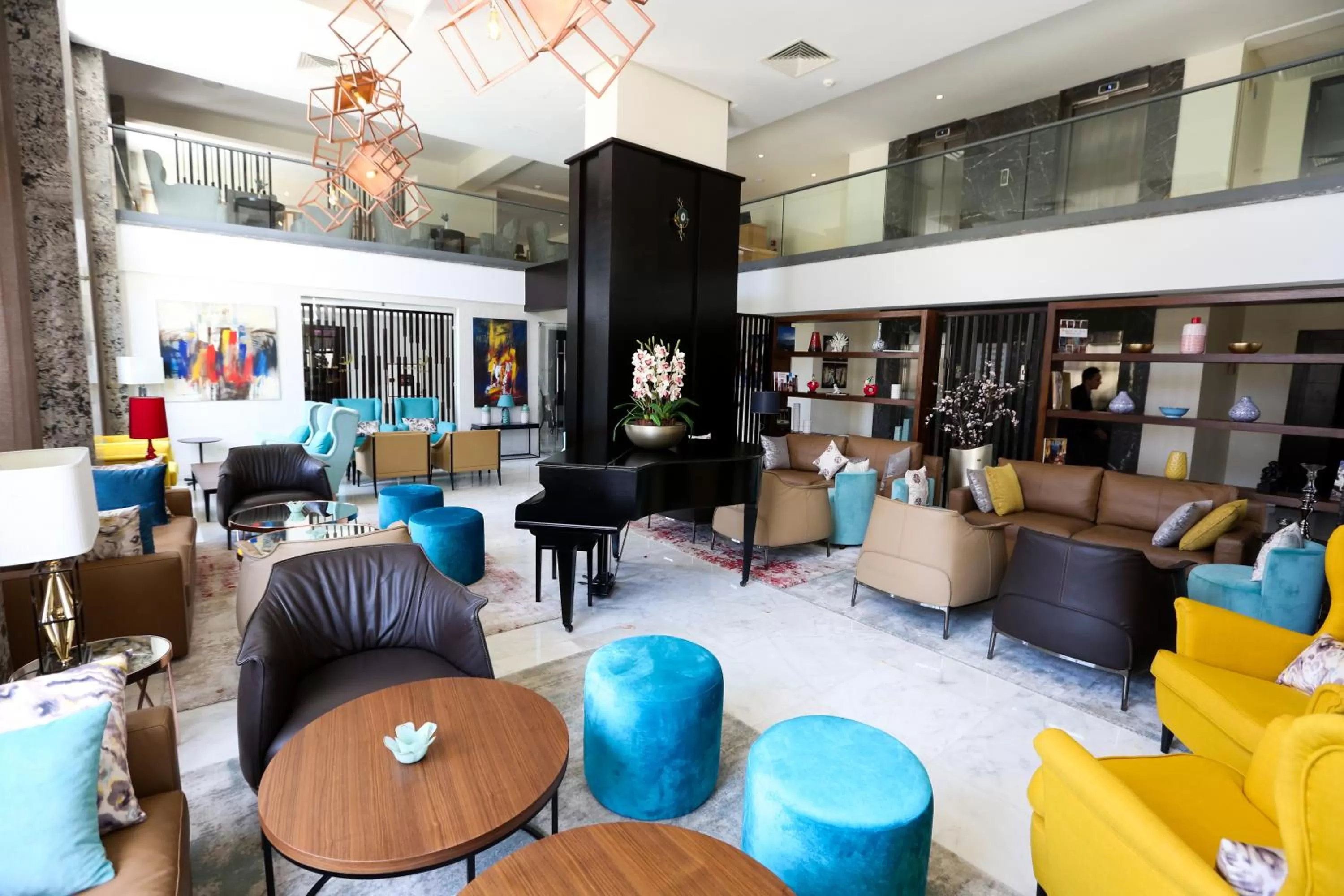 Lobby or reception in Hôtel du Golf Mohammedia