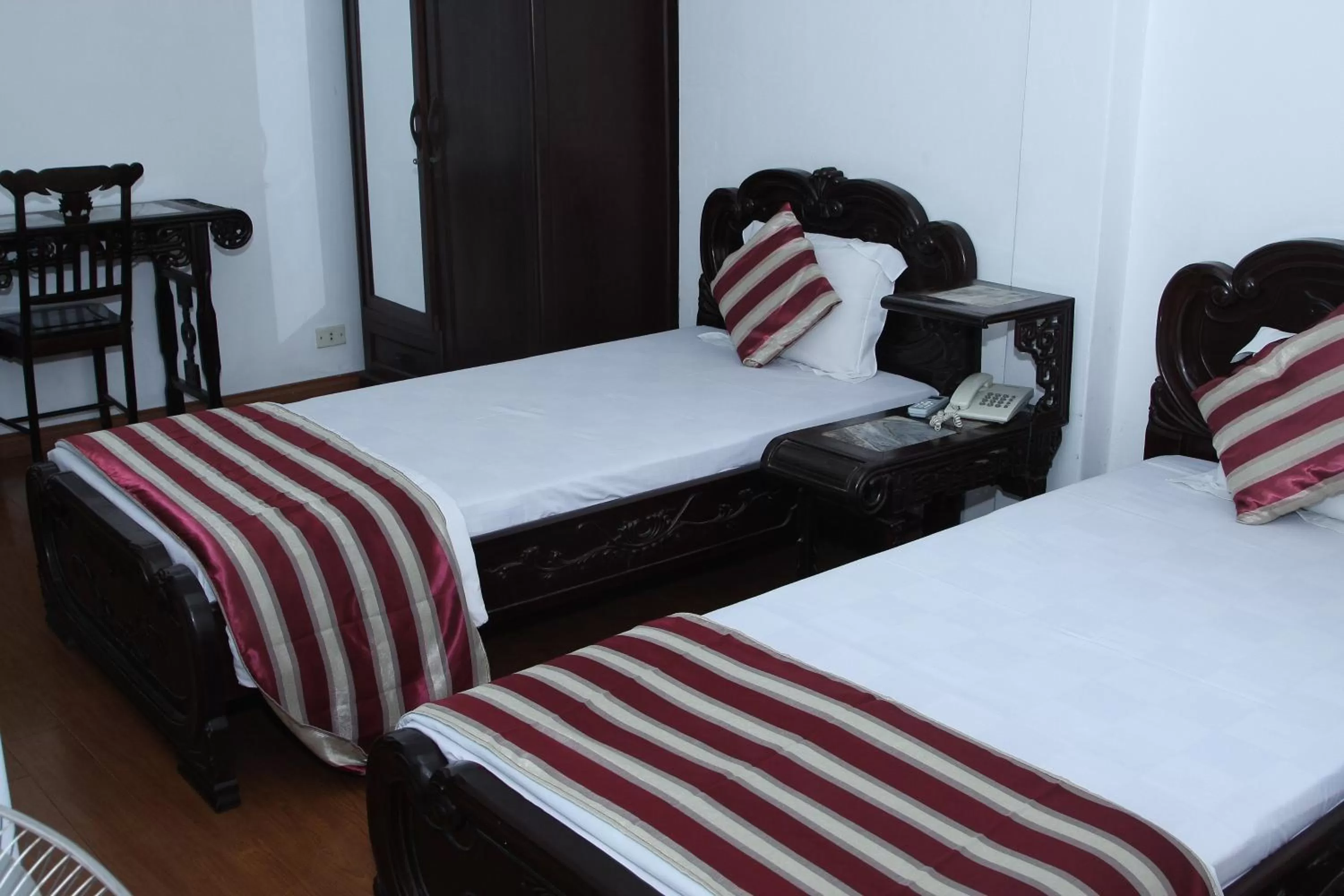 Bed in Hoang Cuong Hotel