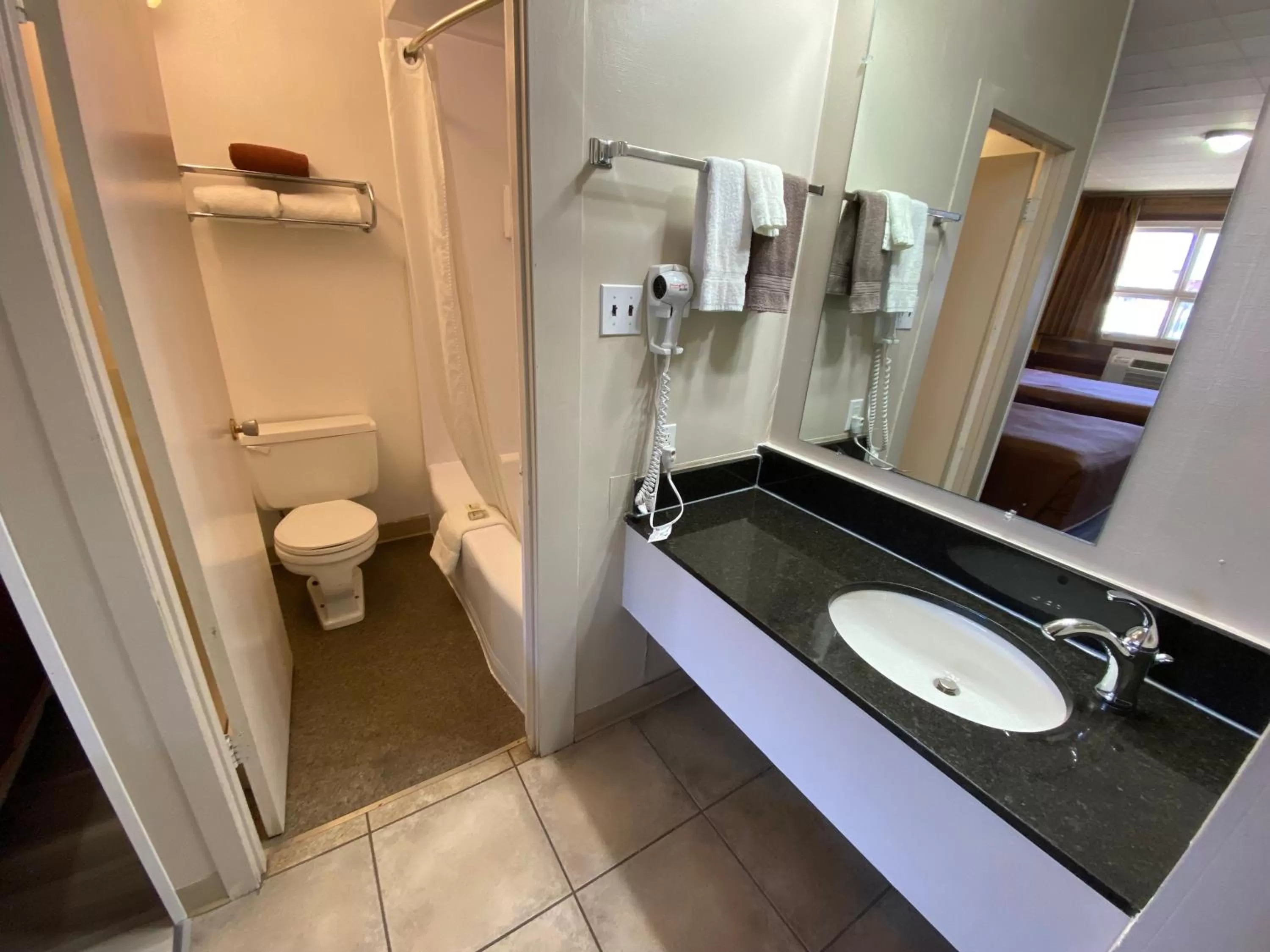 Bathroom in Dauphin Inn Express