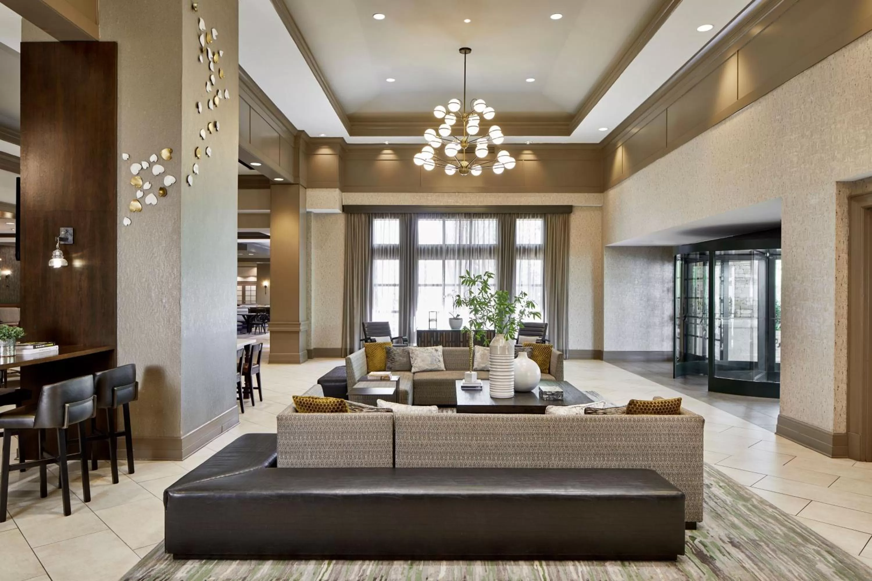 Lobby or reception in Atlanta Marriott Alpharetta