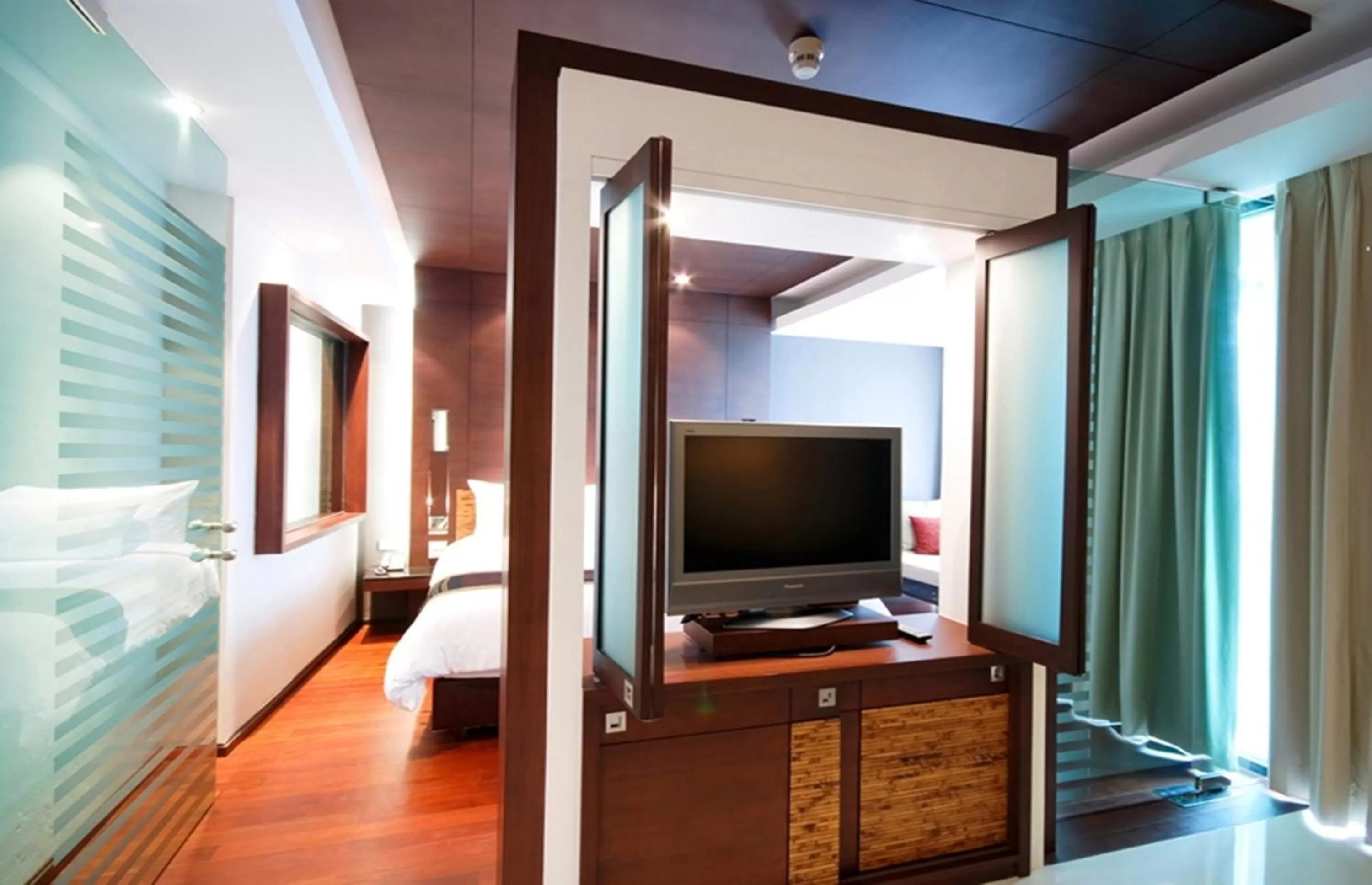 Bed in Tara Mantra Cha-Am Resort