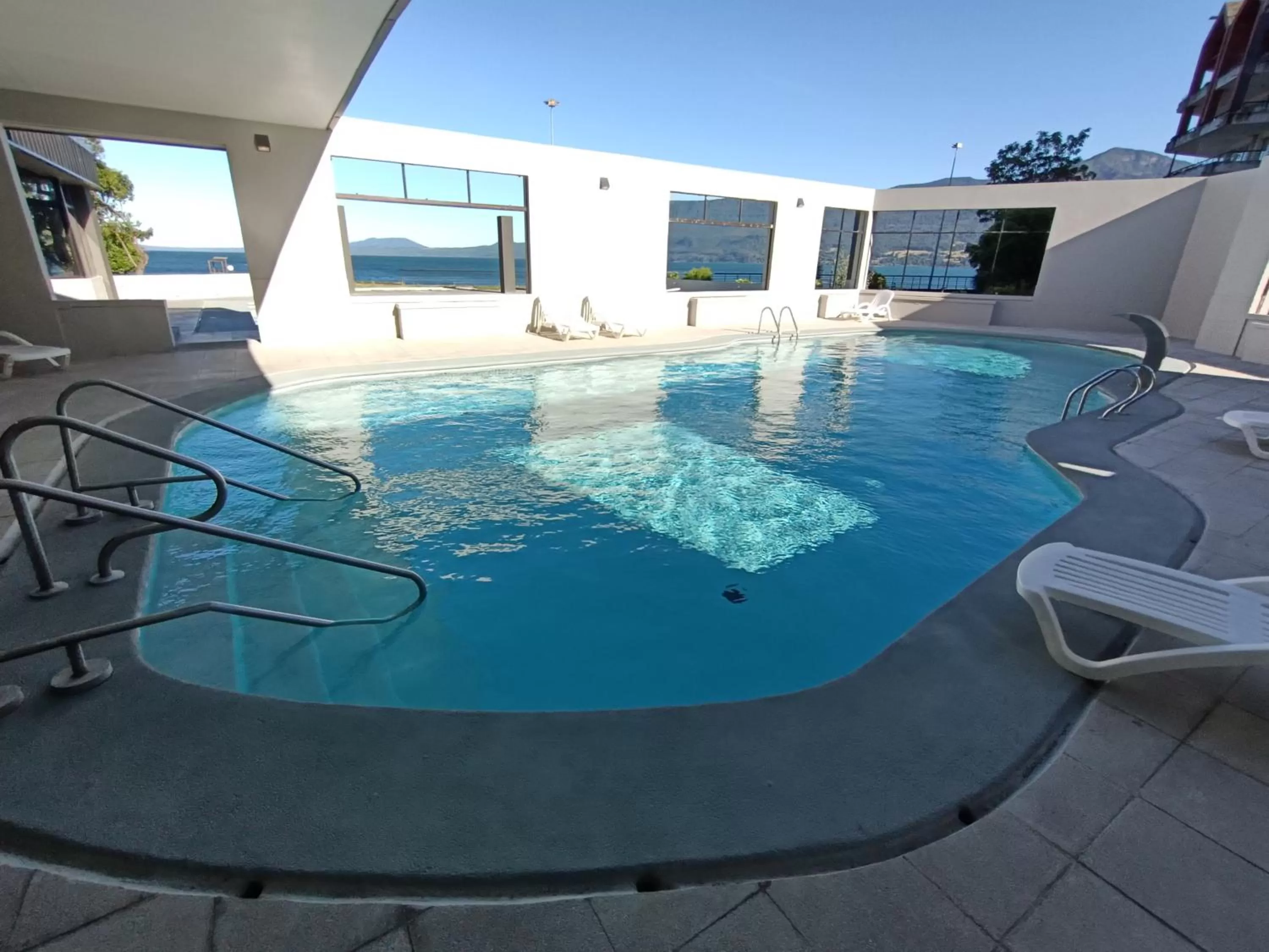 Swimming pool in Hotel Enjoy Pucón