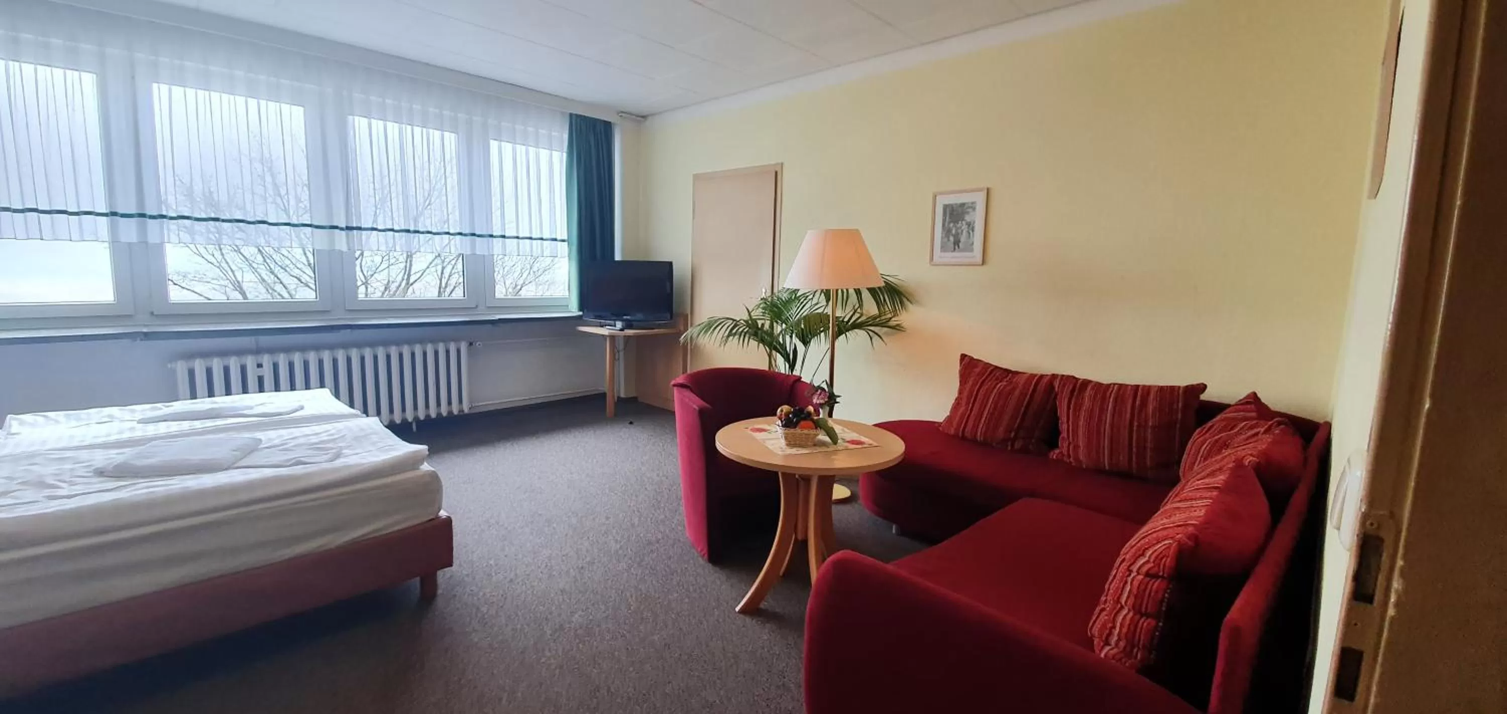 Living room, Bed in Hotel Lugsteinhof