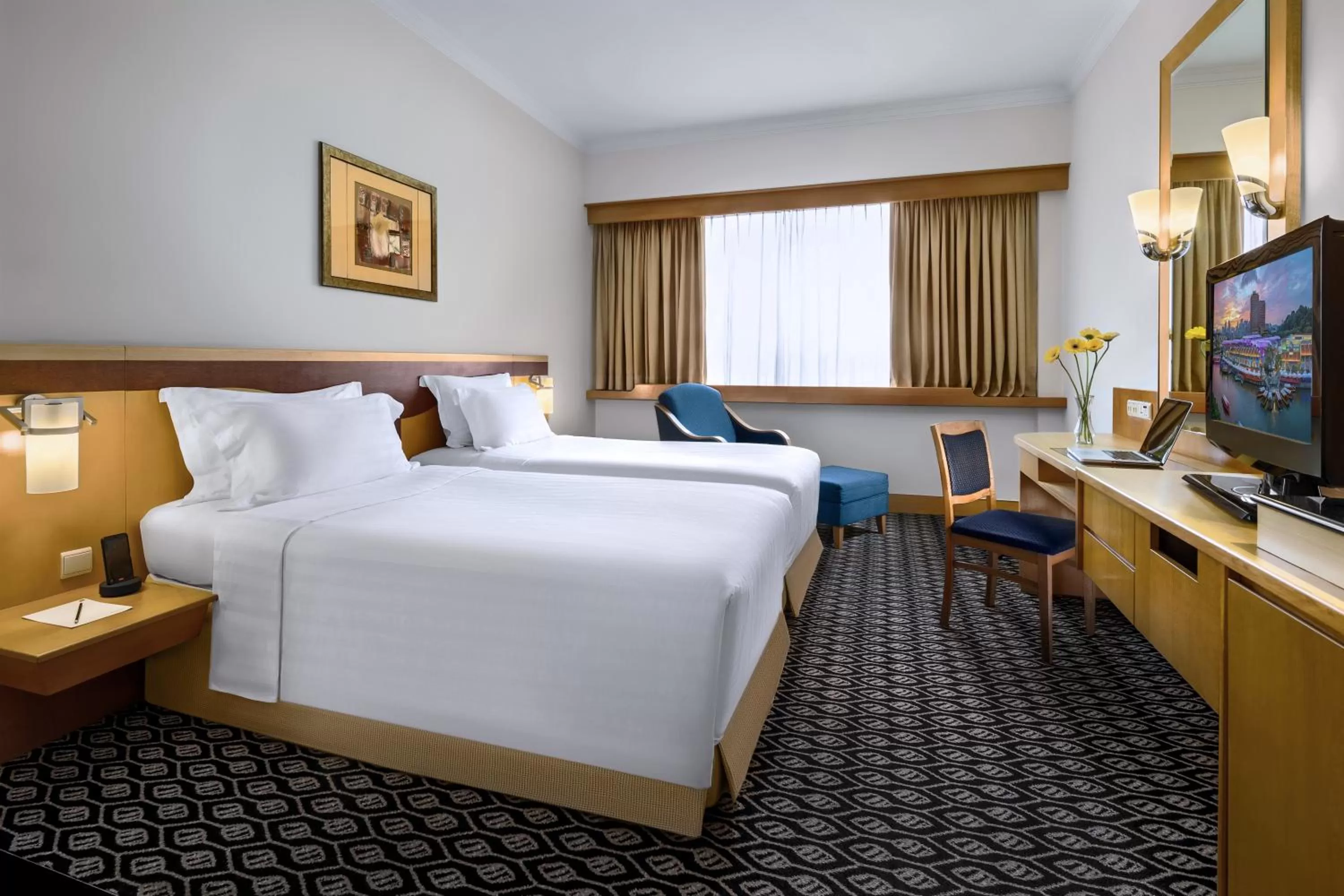 Superior Double or Twin Room with Rollaway Bed in Furama City Centre