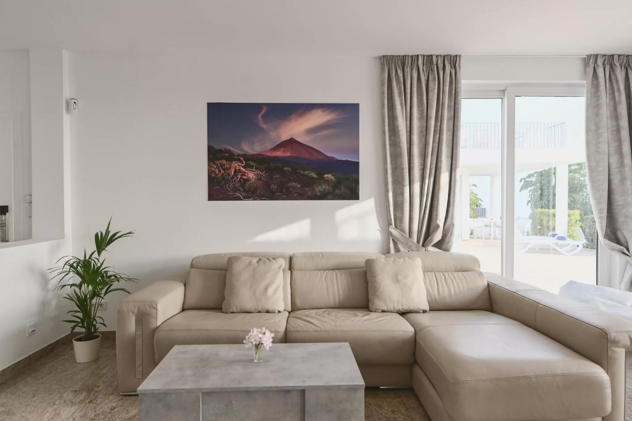 Living room in Villa Boutique Tenerife
