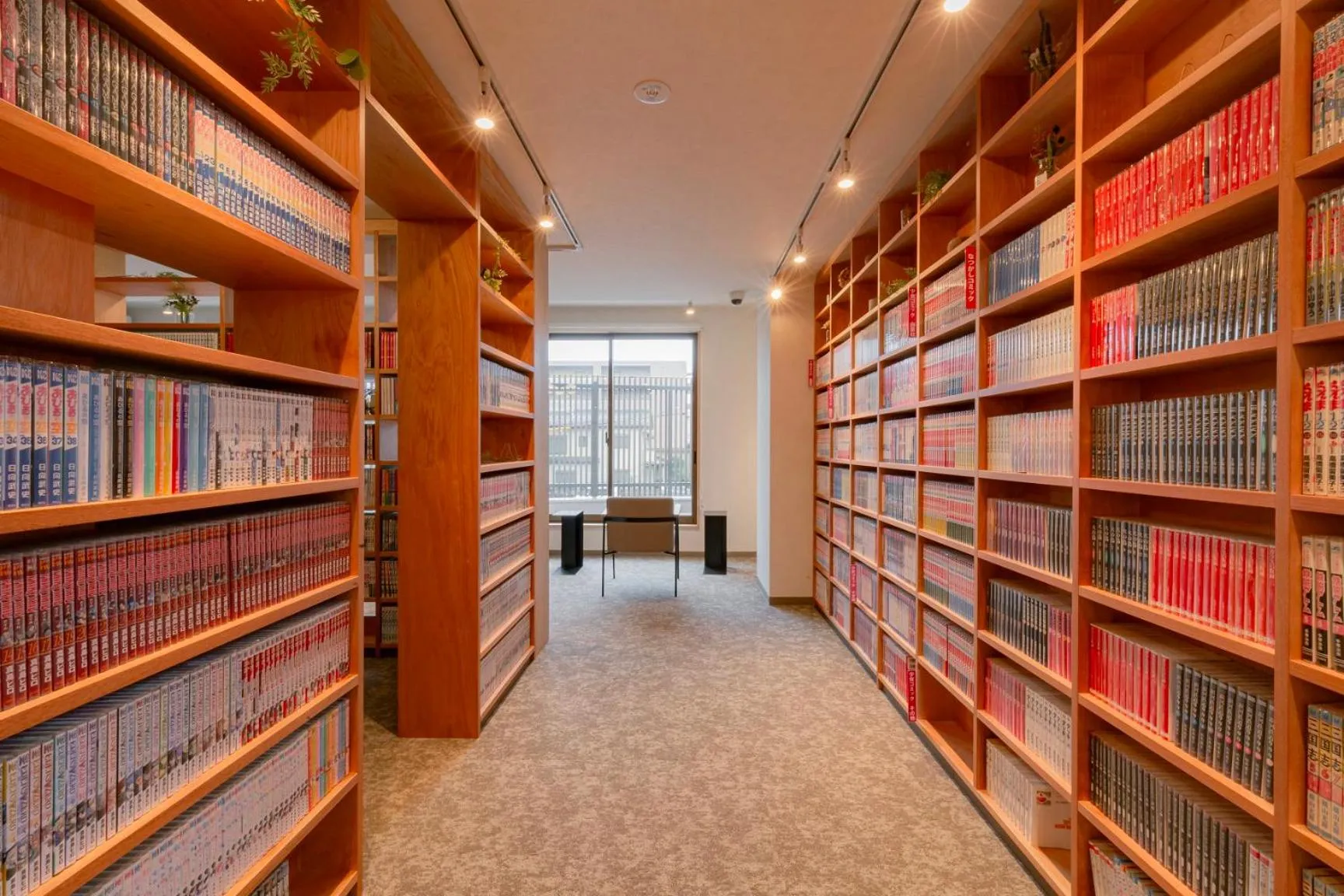 Library in Matsumoto Tourist Hotel