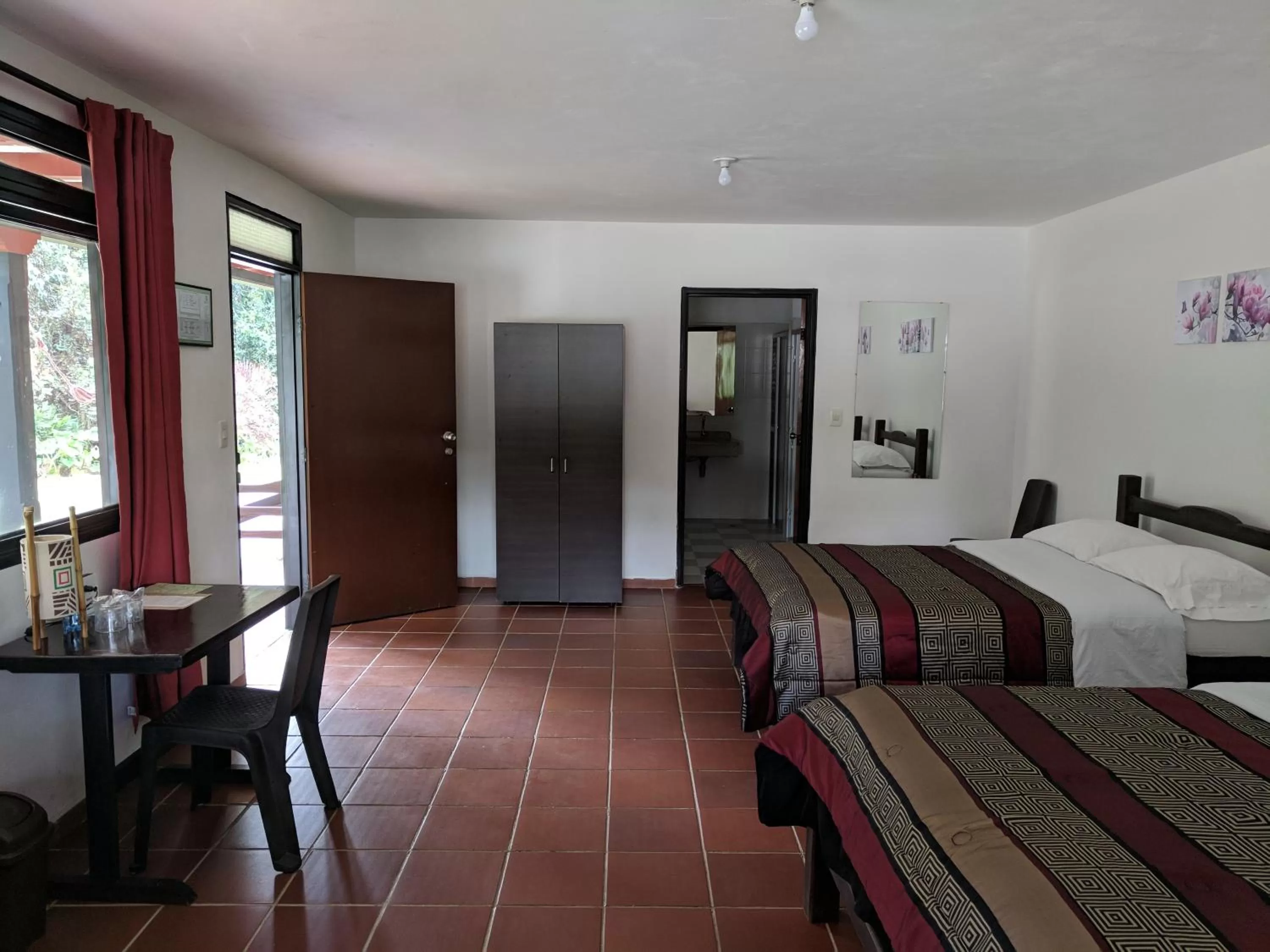 Bed in Hotel Huaka-yo