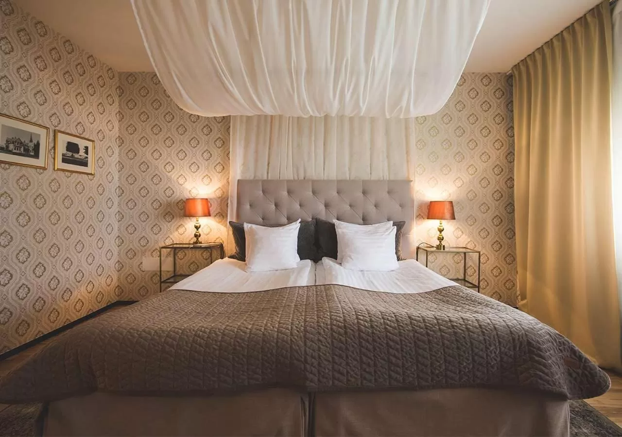 Bed in Hotel Bellevue