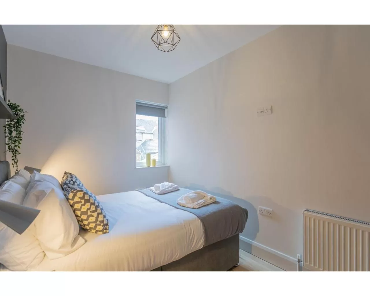 Bedroom in Central Belfast Apartments Camden Street