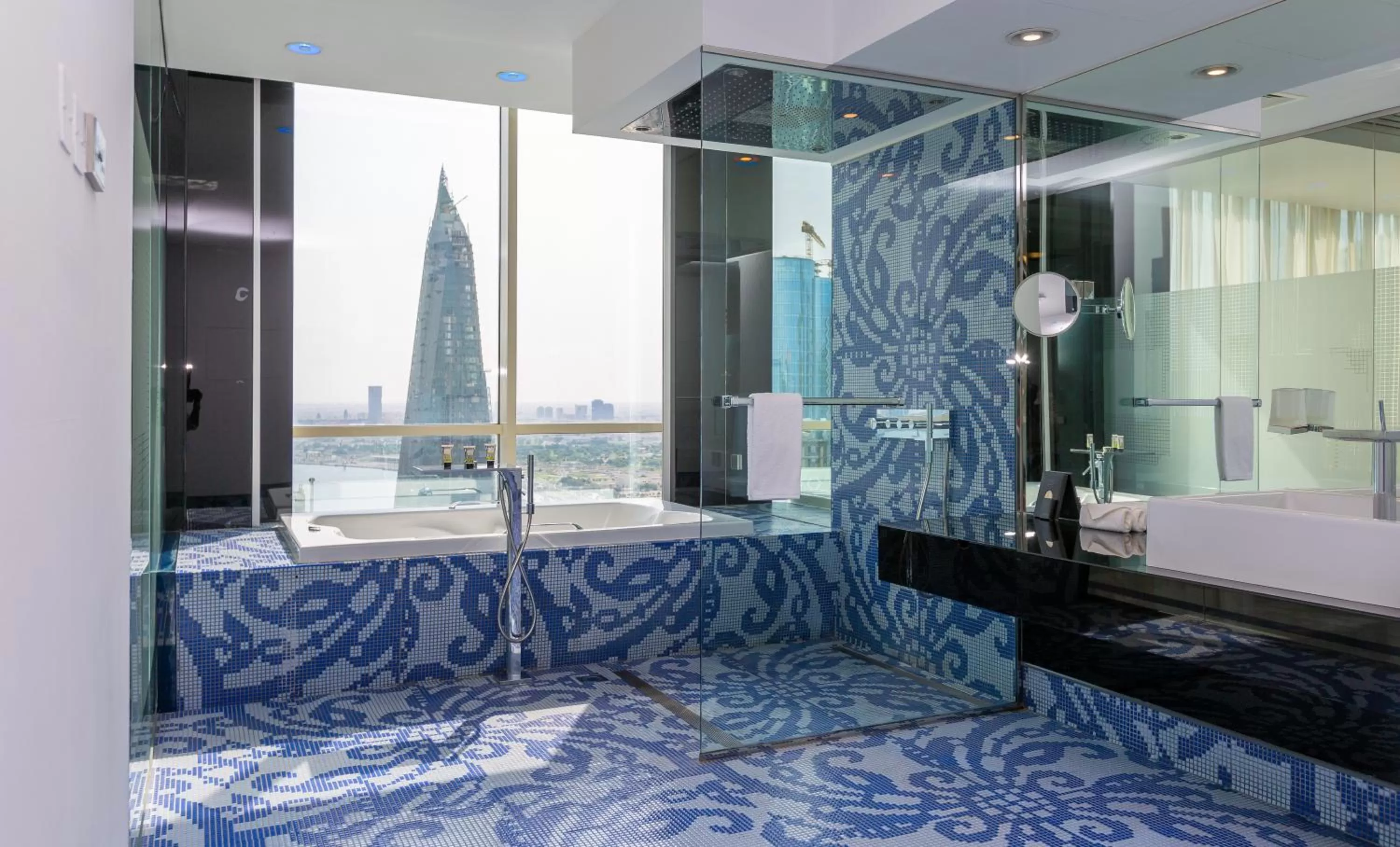 Bathroom in Ezdan Hotel West Bay