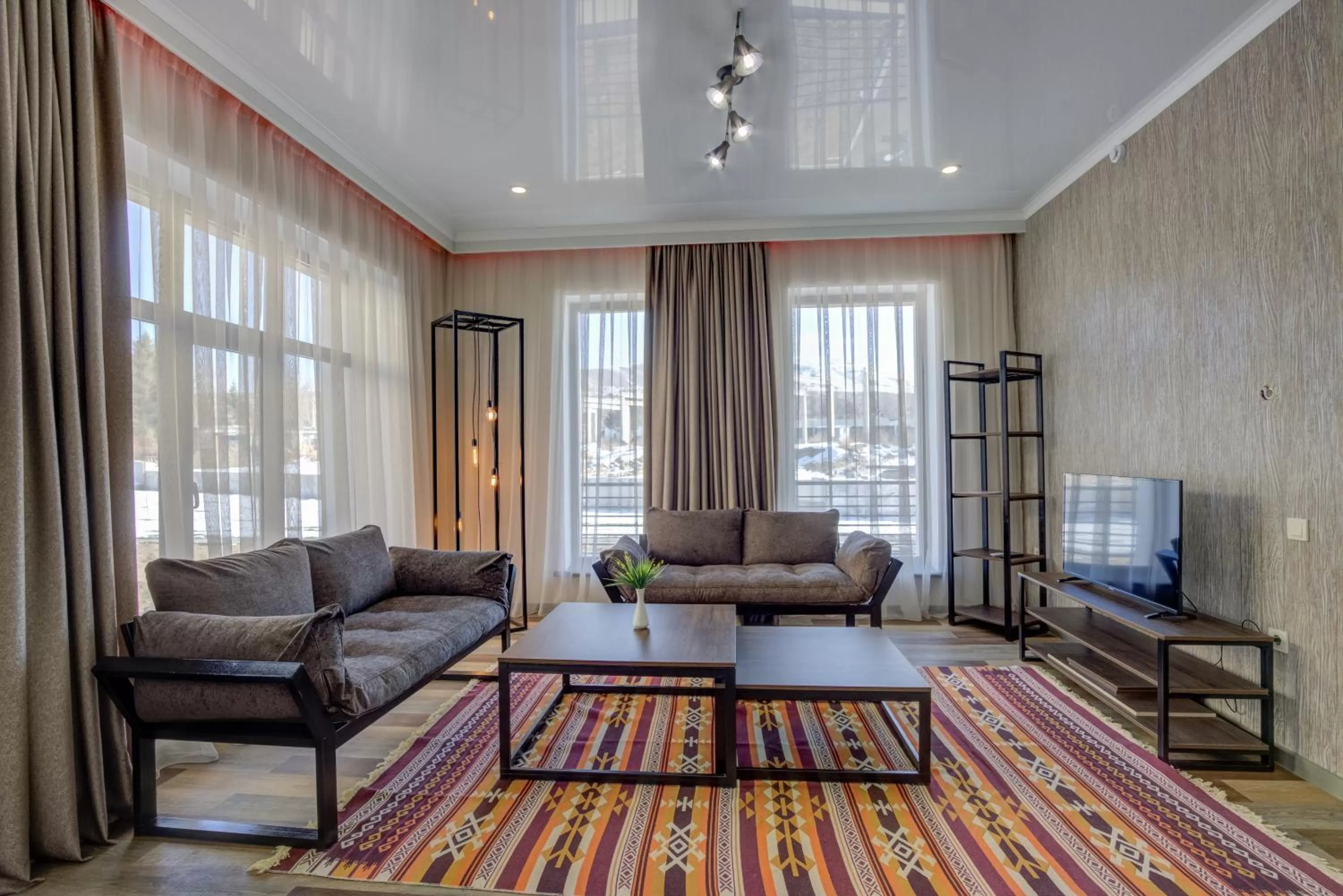 Seating Area in My hotel Karakol