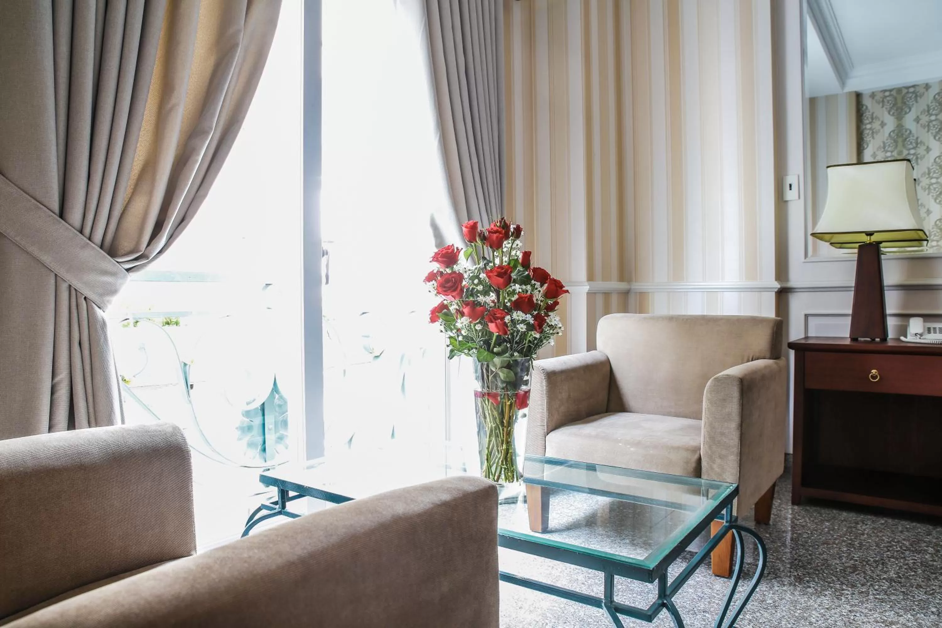 Balcony/Terrace in Ben Thanh Boutique Hotel