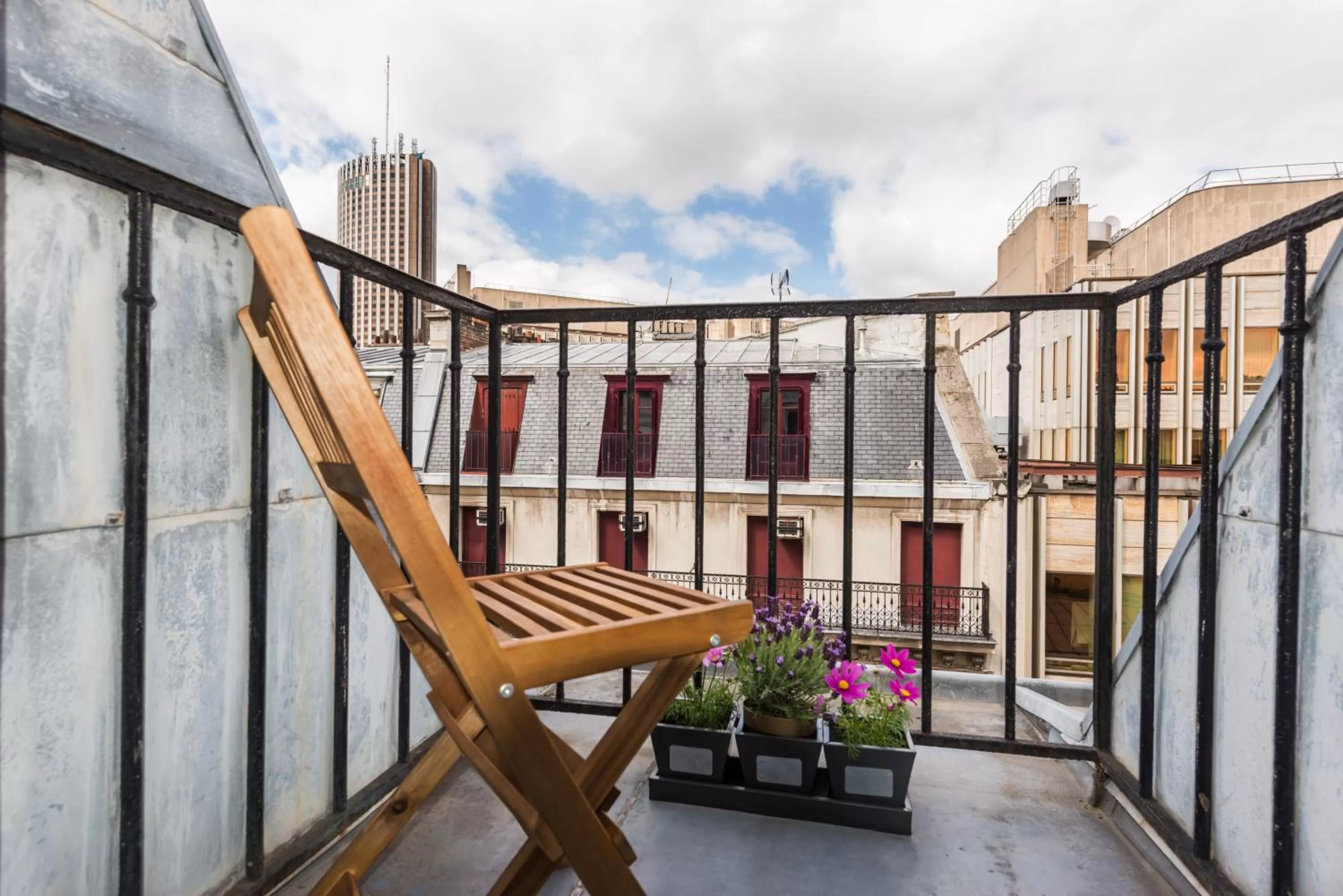 Balcony/Terrace in Hôtel Harvey