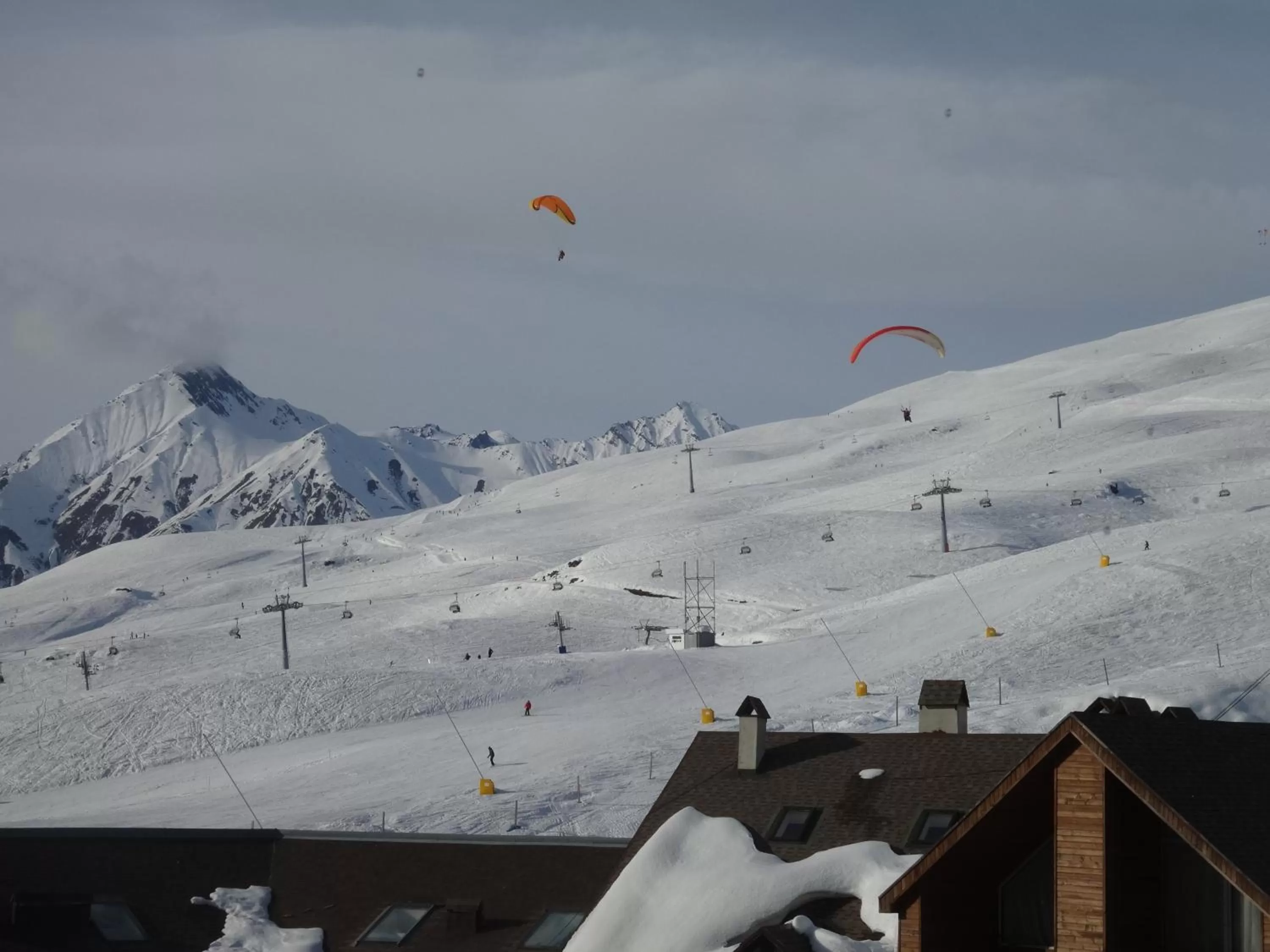 Winter in Frozen View New Gudauri