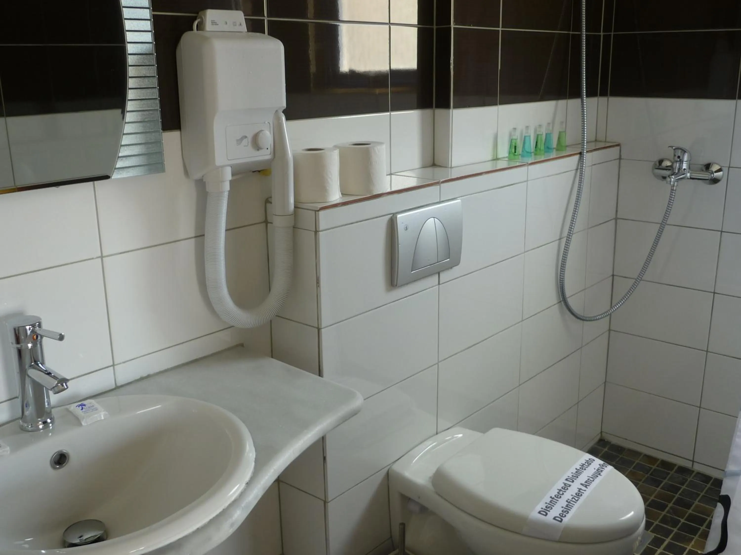 Toilet in Hotel Oasis