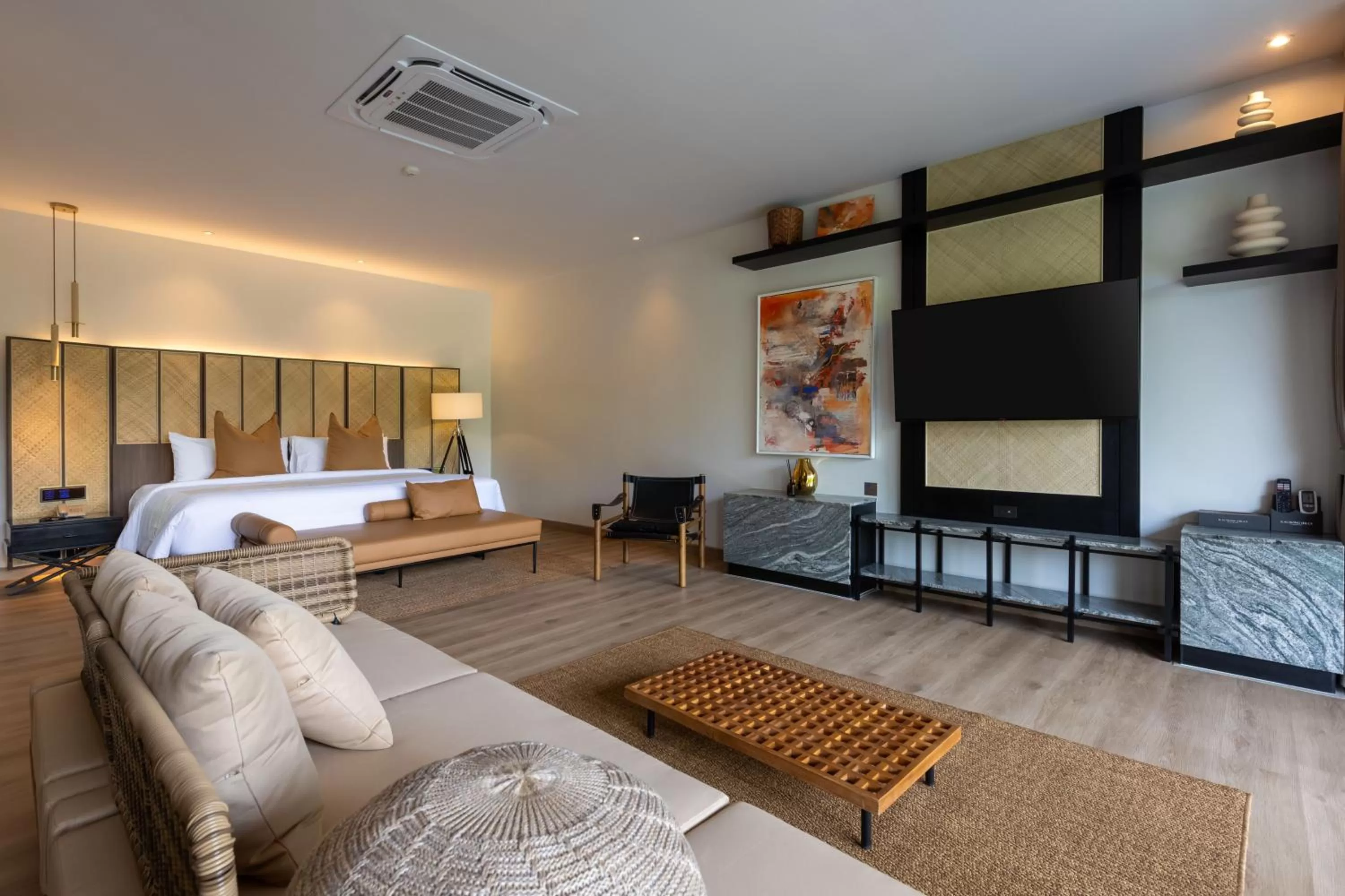 Bedroom, Bed in Kachonghills Tented Resort Trang