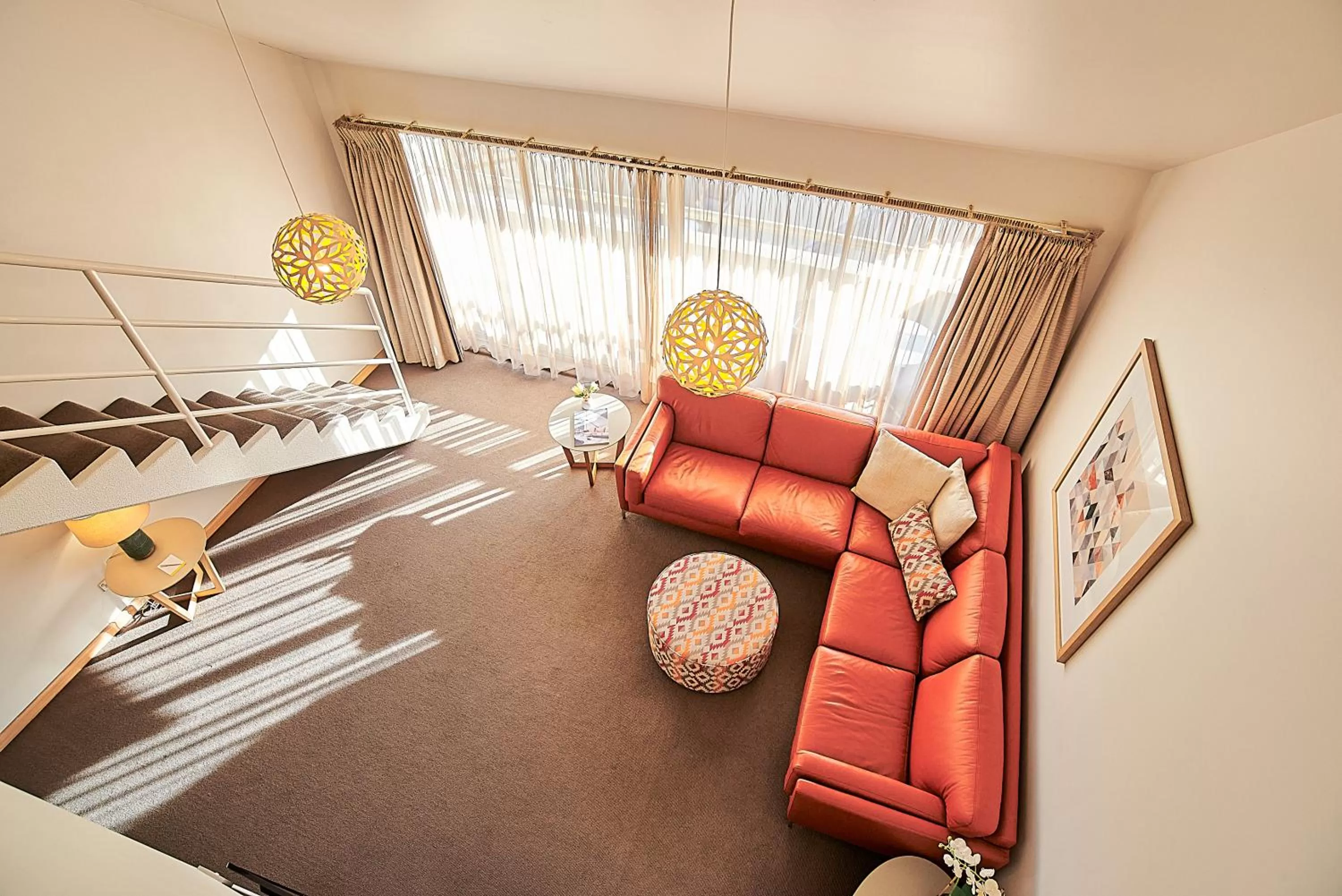 Living room in Salamanca Inn