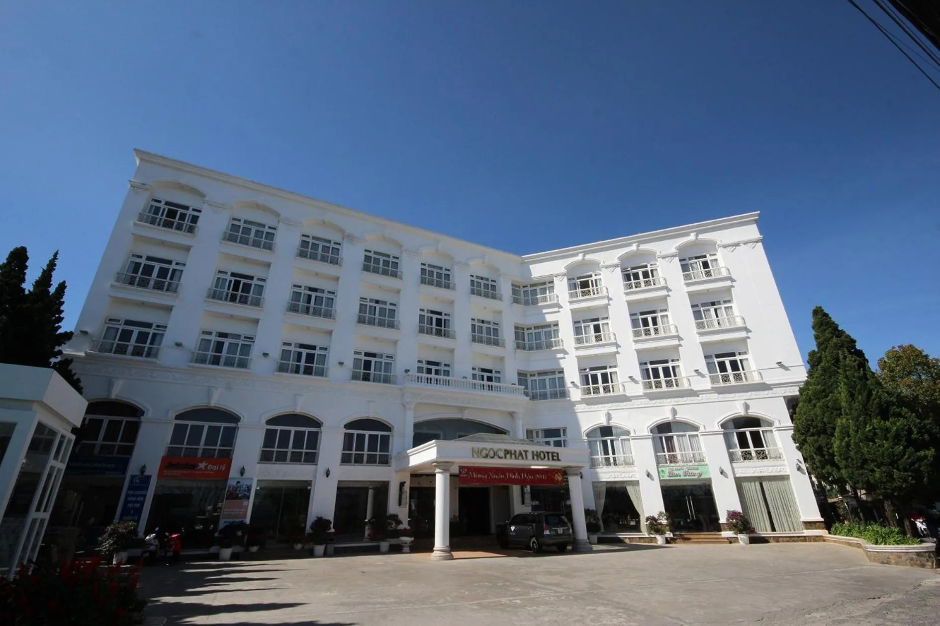 Property building in Ngoc Phat Dalat Hotel