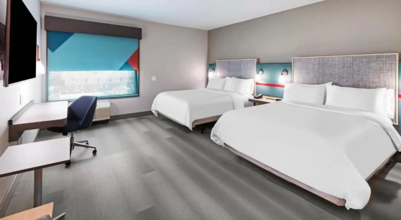 Bedroom, Bed in avid hotels - Macon North by IHG