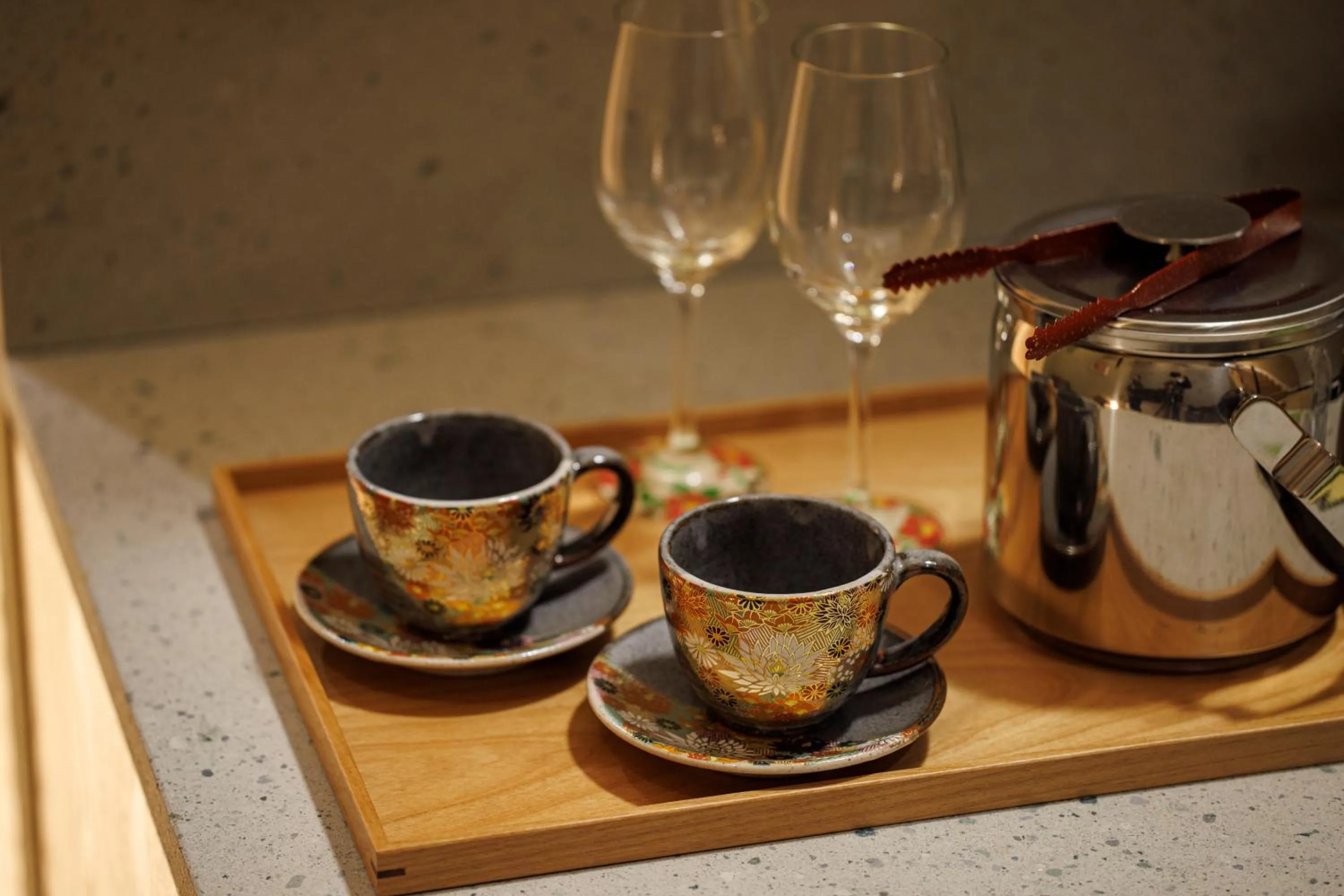 Decorative detail in Hotel Kanazawa Zoushi