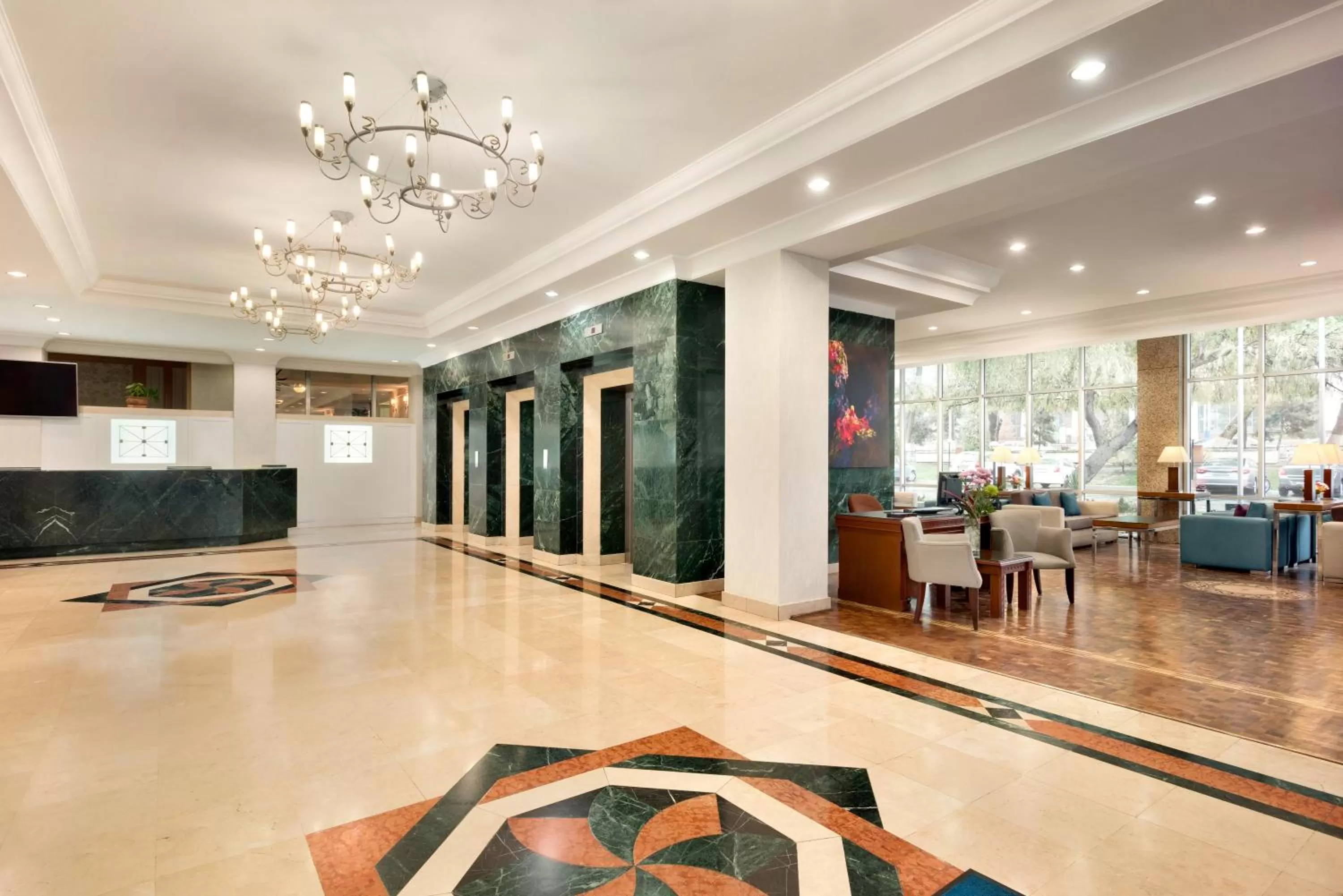 Lobby or reception in Wyndham Tashkent