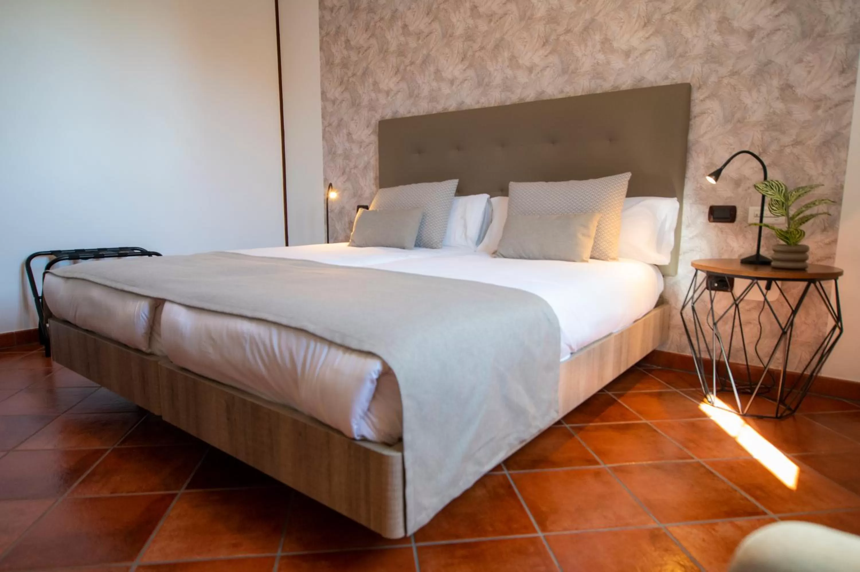 Bed in Hotel El Tejar & Spa