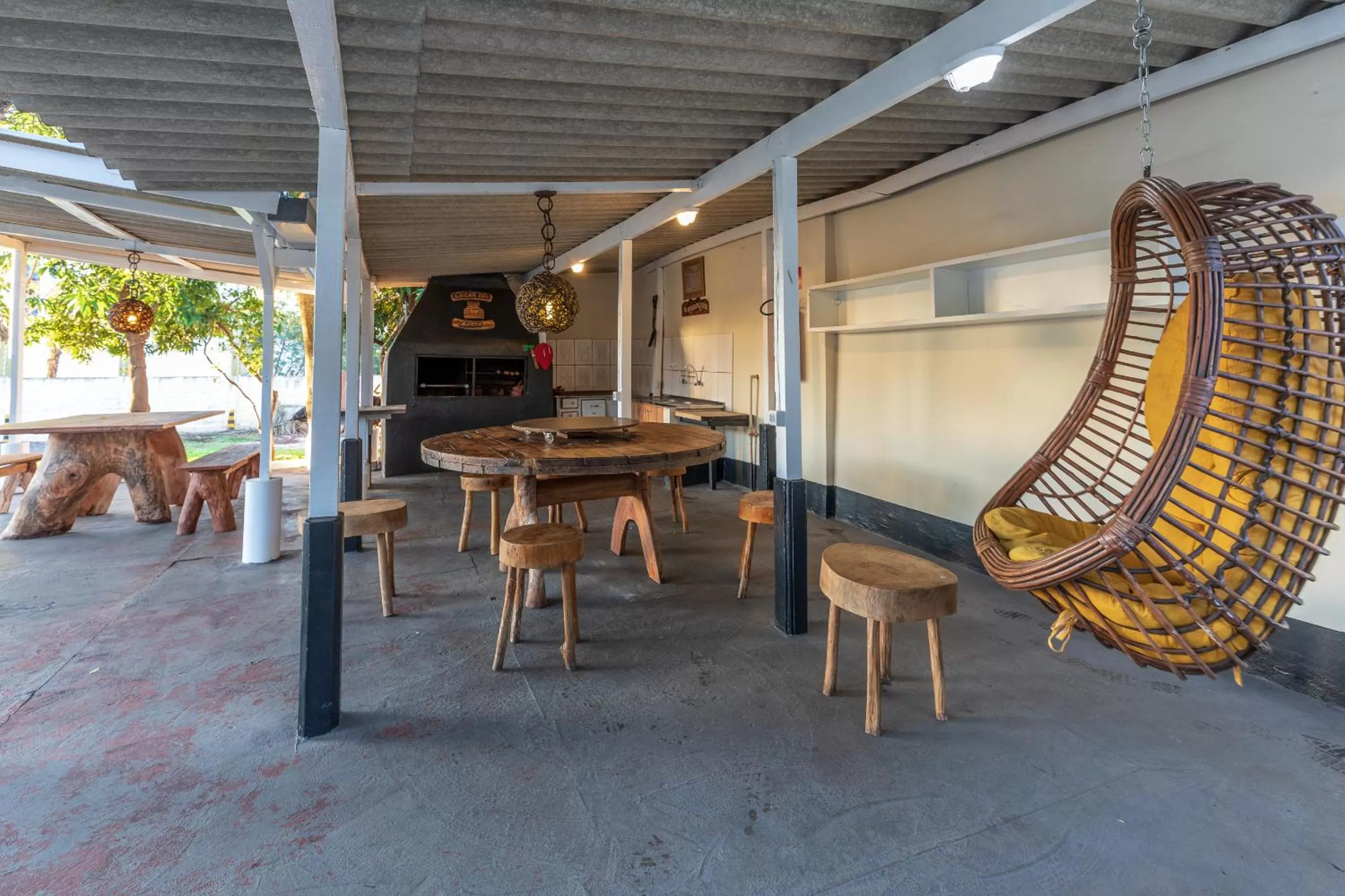 Patio in Iguassu Flats Hotel