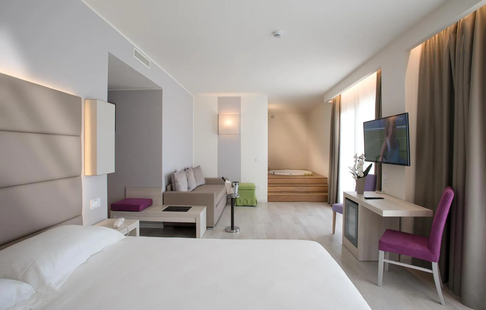 Photo of the whole room, Bed in AQA Palace