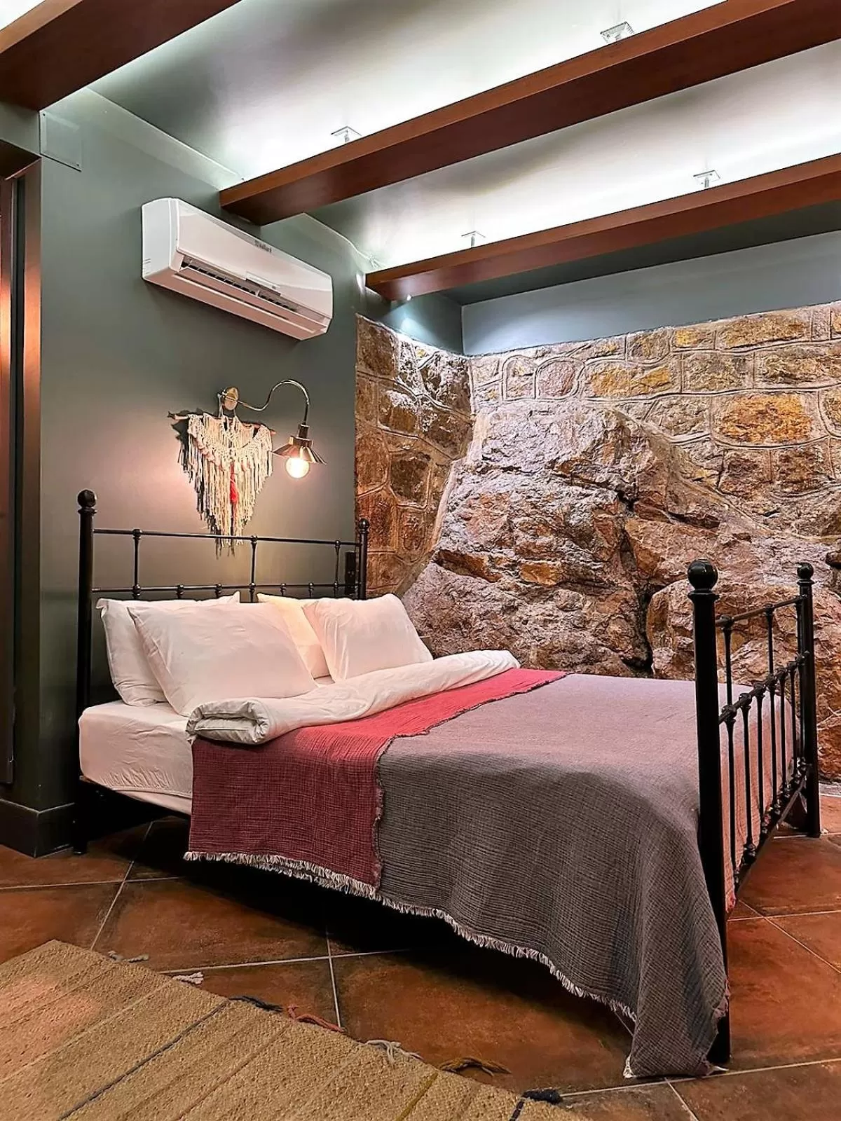 Bed in Sunset Hotel Marmaris