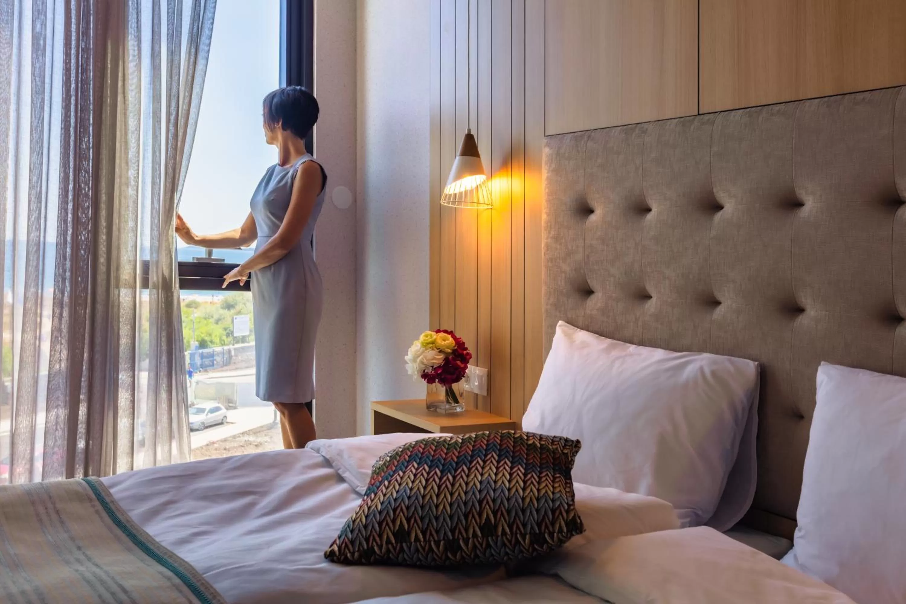 Bed in Marina Burgas Hotel