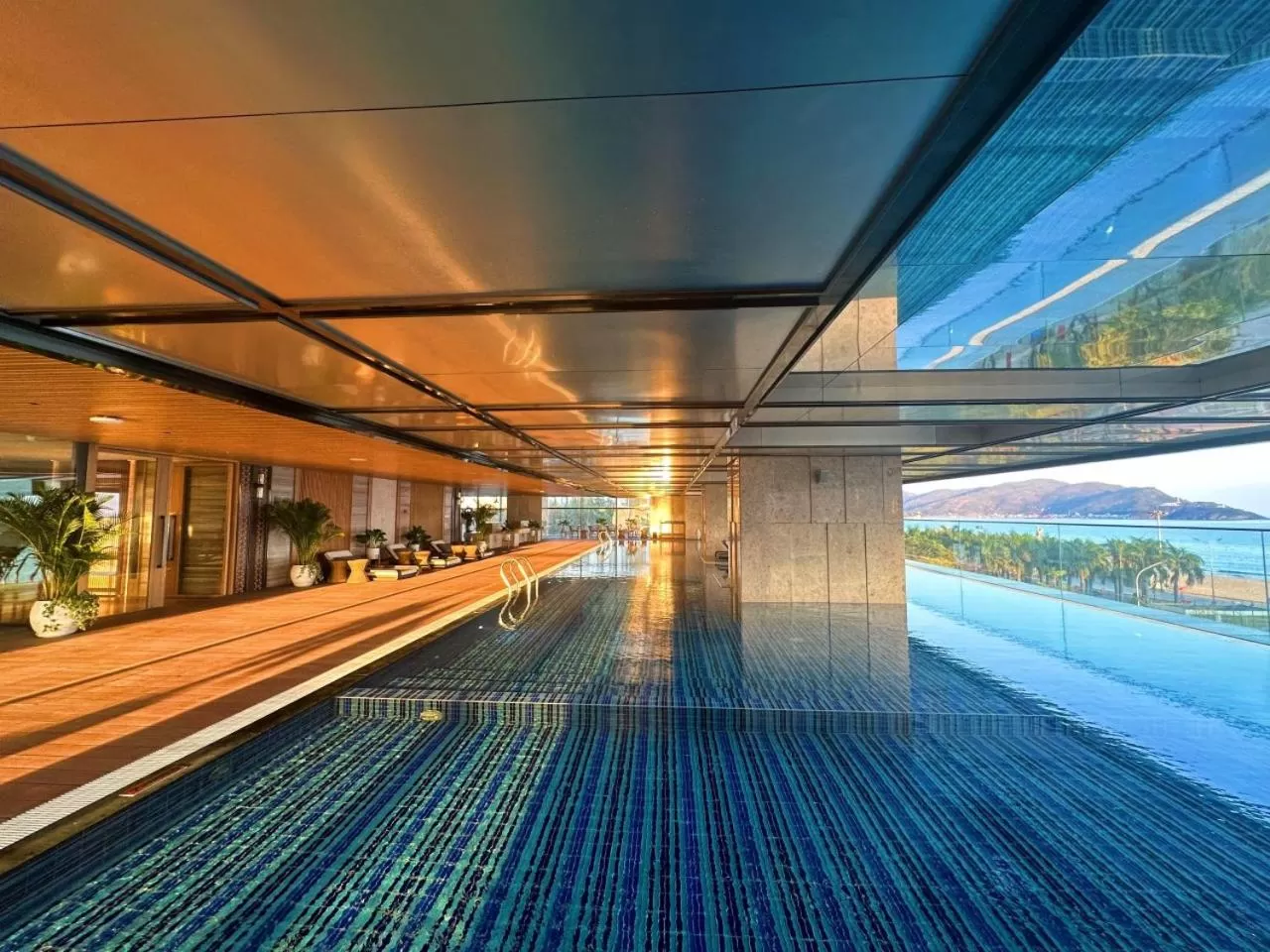 Pool view in Grand Hyams Hotel - Quy Nhon Beach