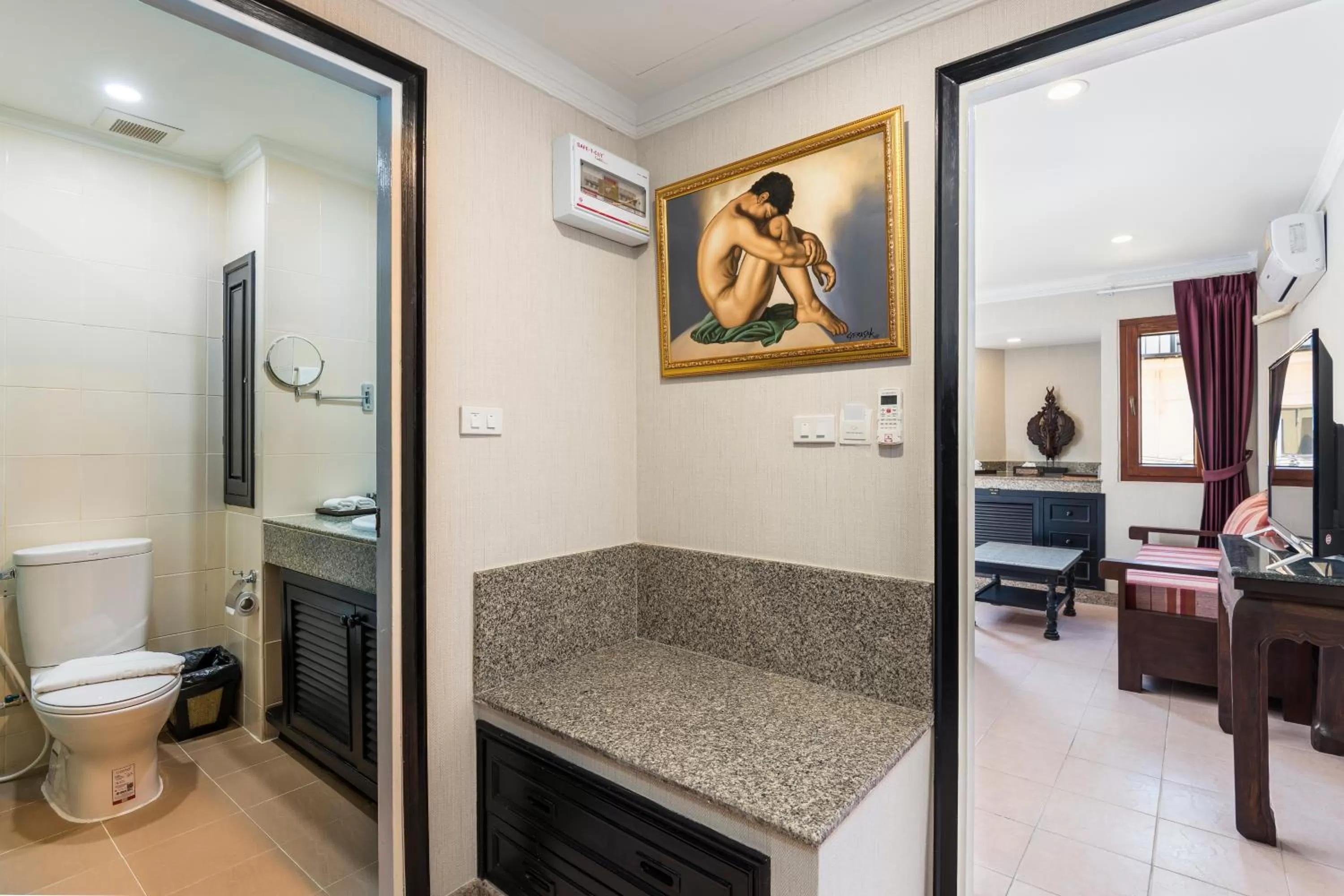 Bathroom in The Ambiance Hotel