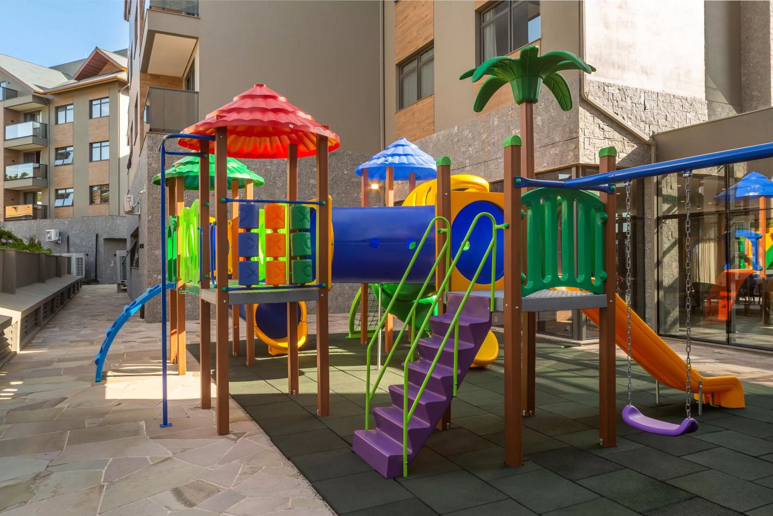 Children play ground in Laghetto Canela