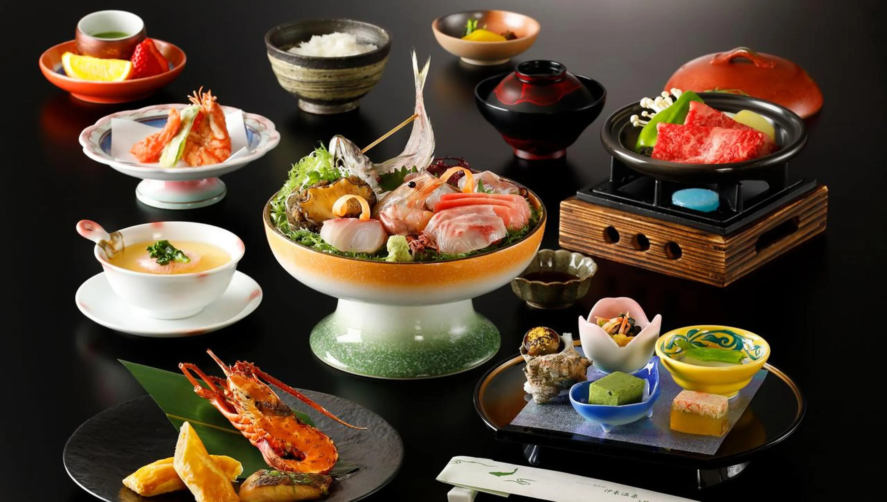 Dinner in Laforet Ito Onsen Yunoniwa