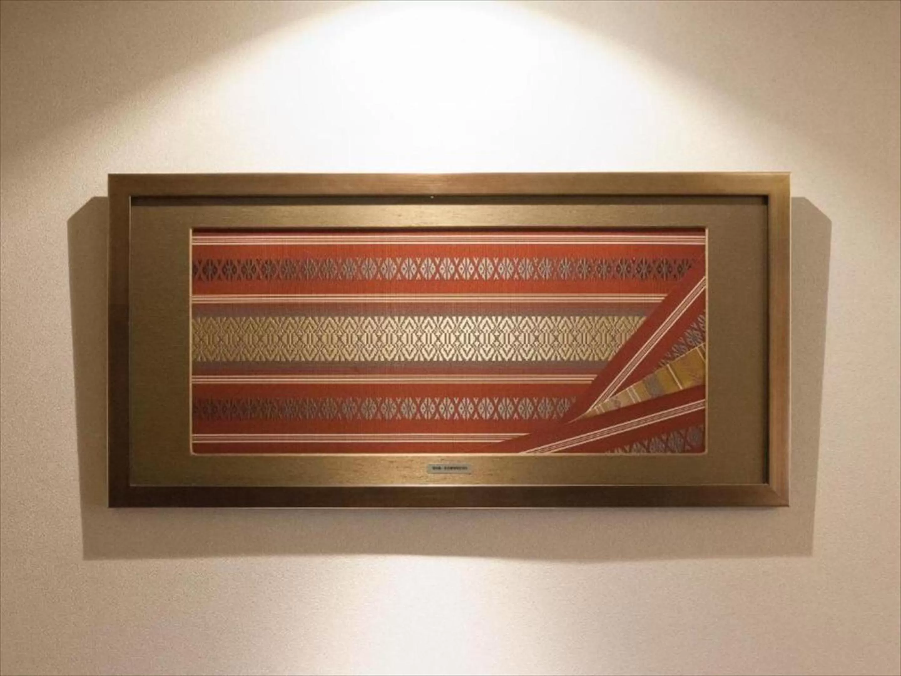 Decorative detail in JR Kyushu Hotel Blossom Fukuoka