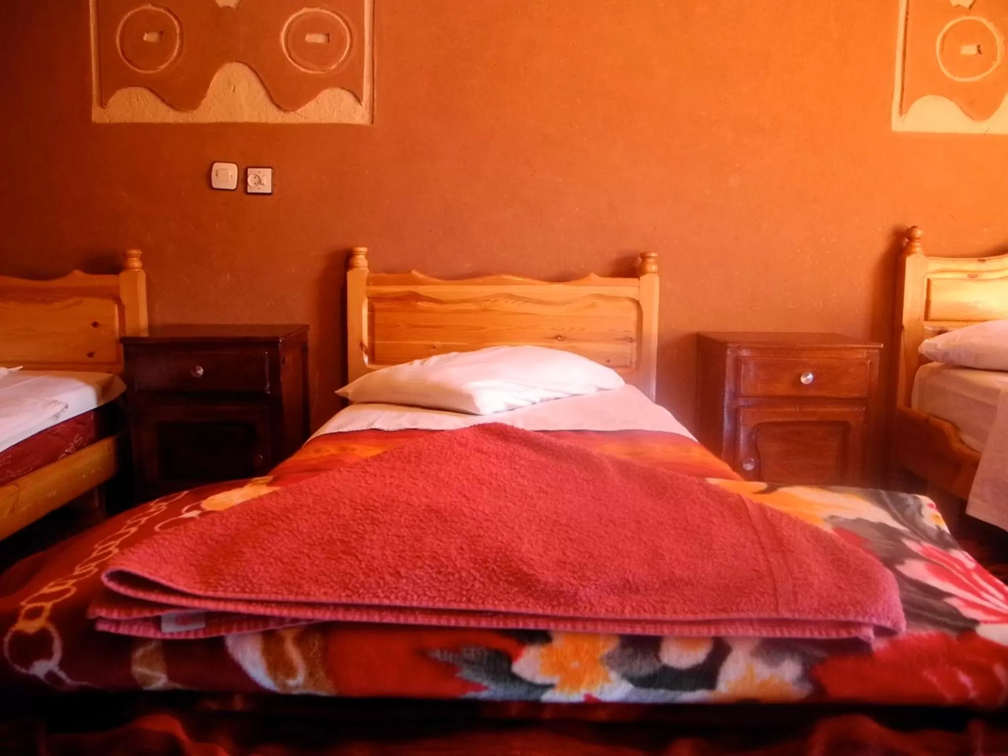 Bed in Maison d'Hôte Valentine