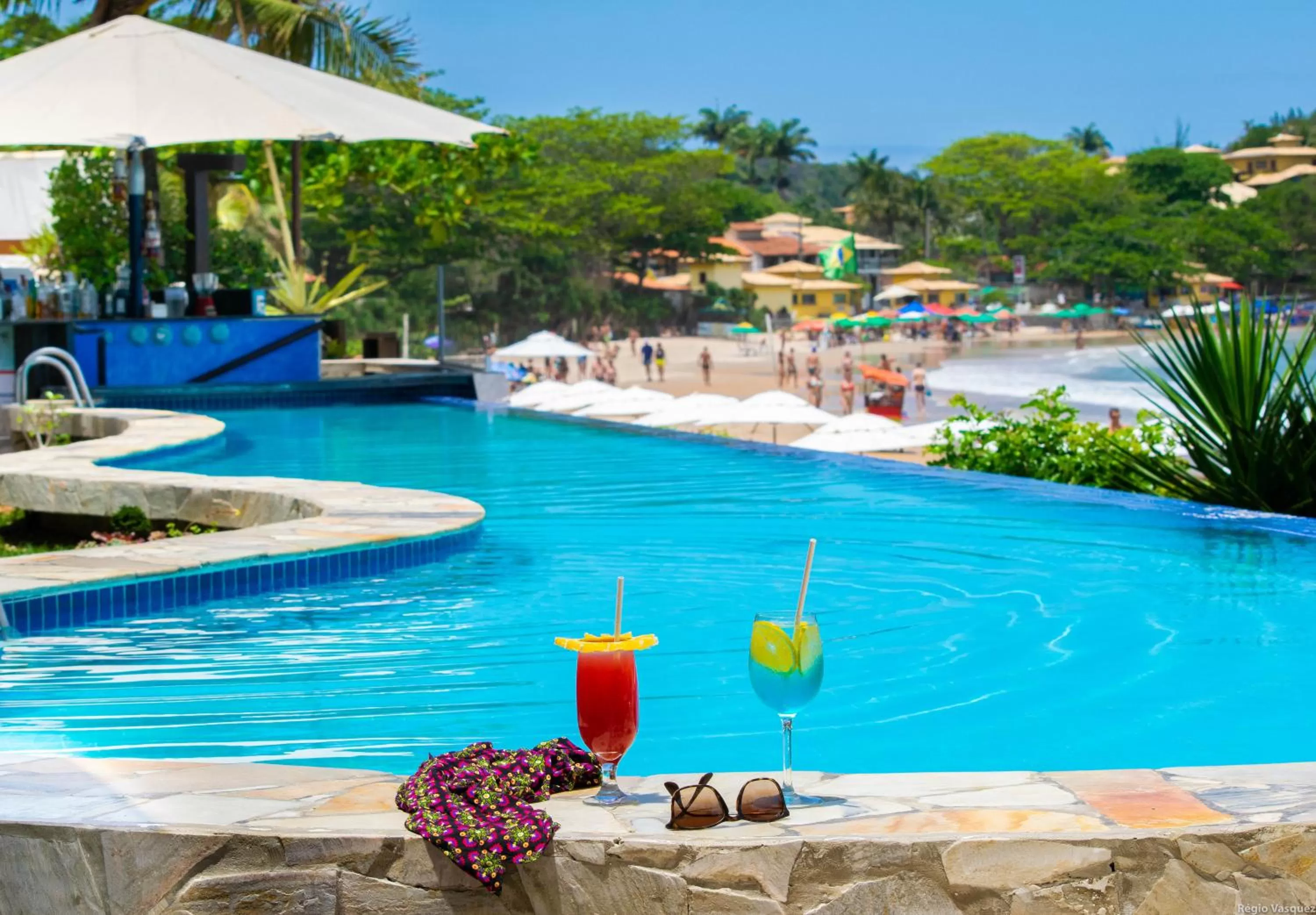 Beach in Chez Pitu Praia Hotel