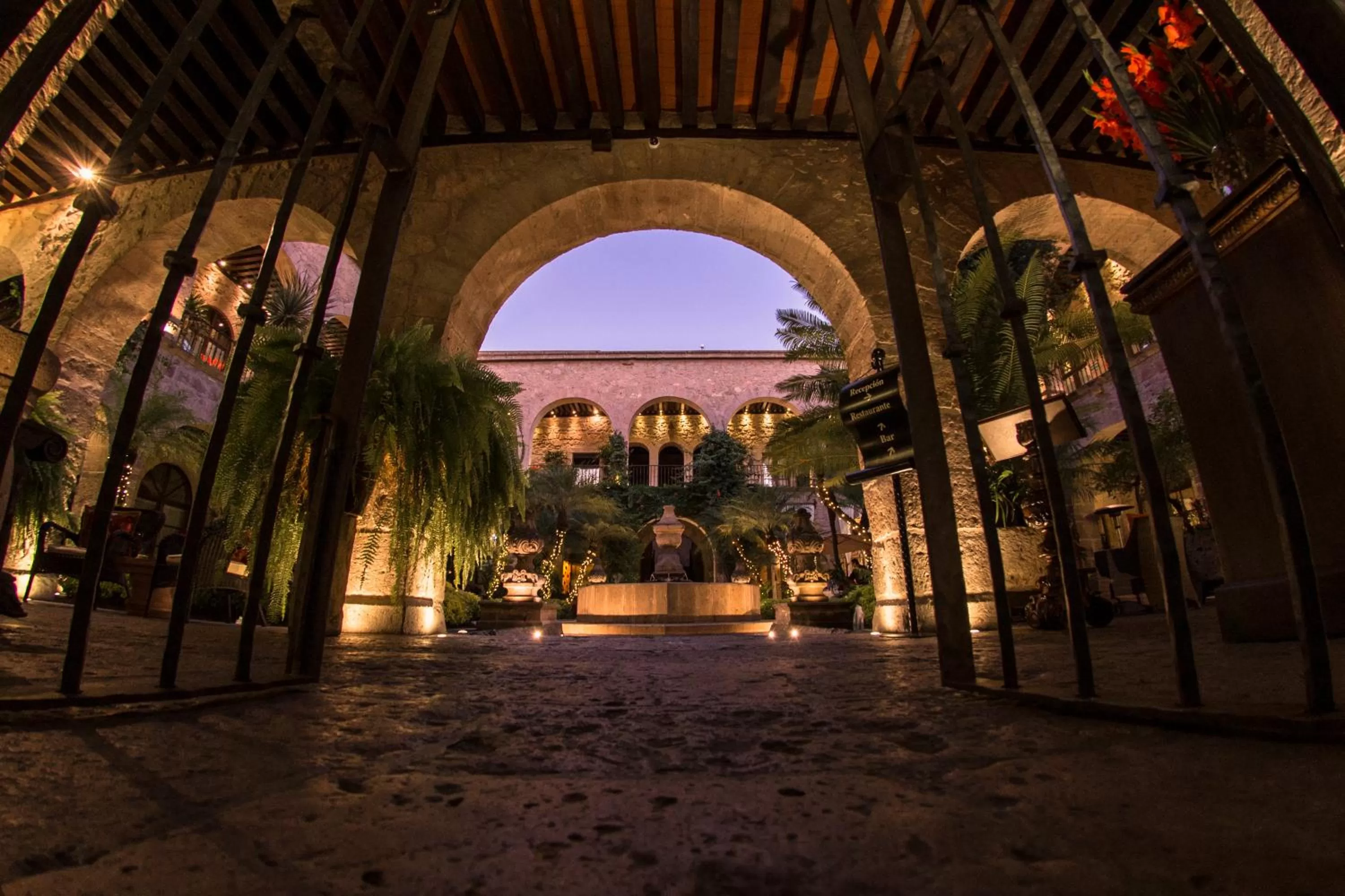 Patio in Hotel De La Soledad