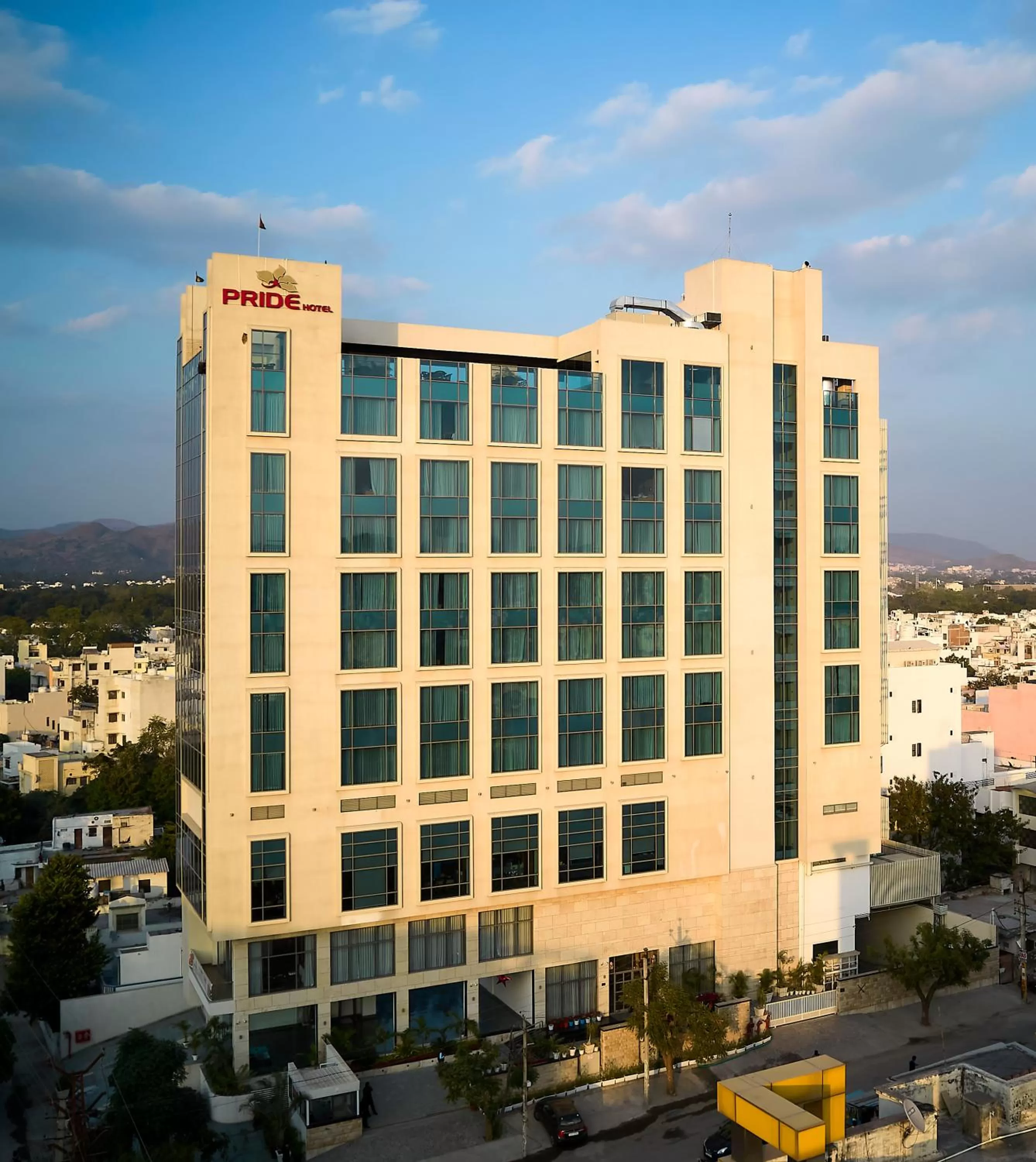 Facade/entrance in Pride Hotel Udaipur