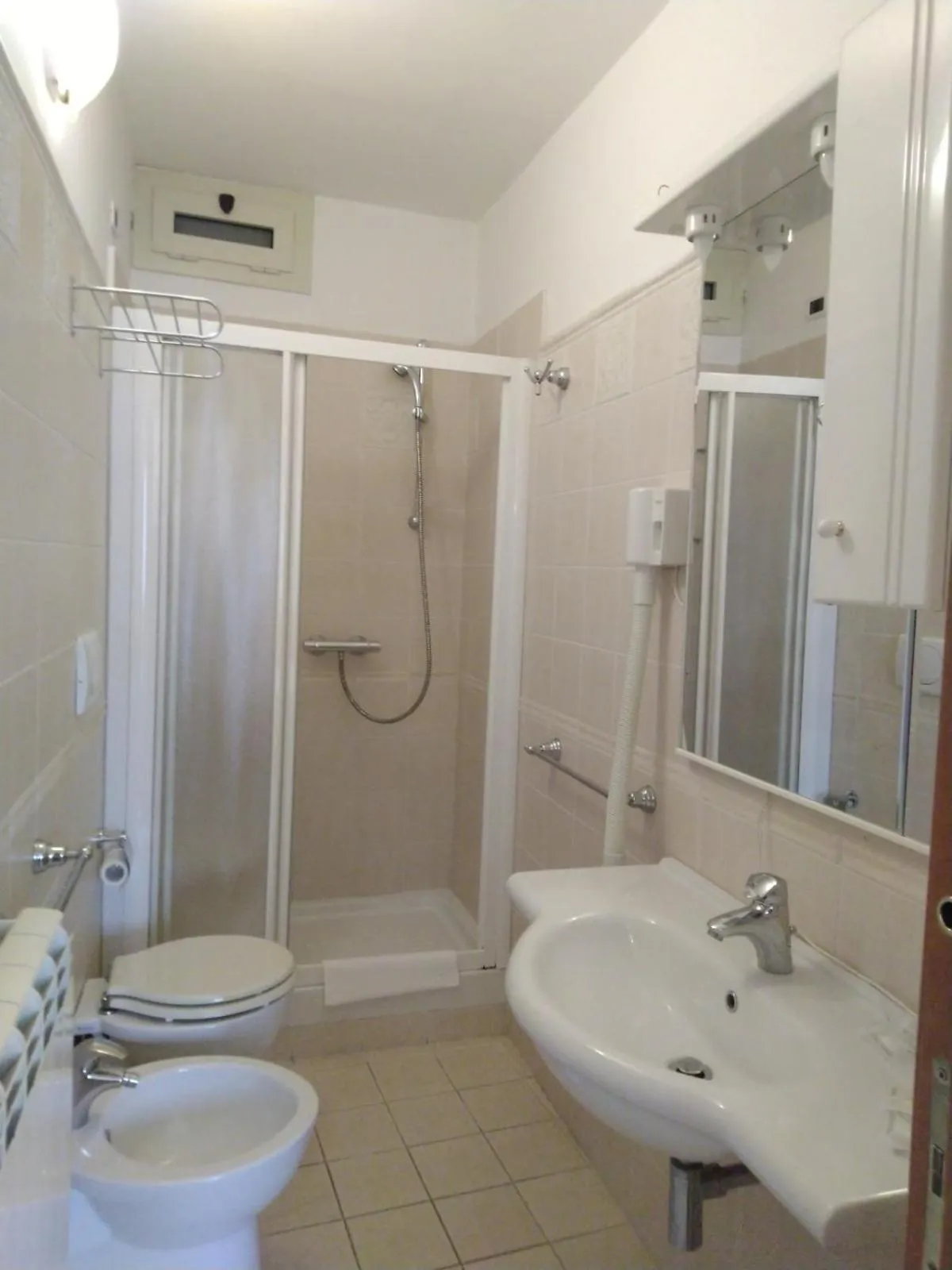 Bathroom in Hotel Ristorante Garibaldi