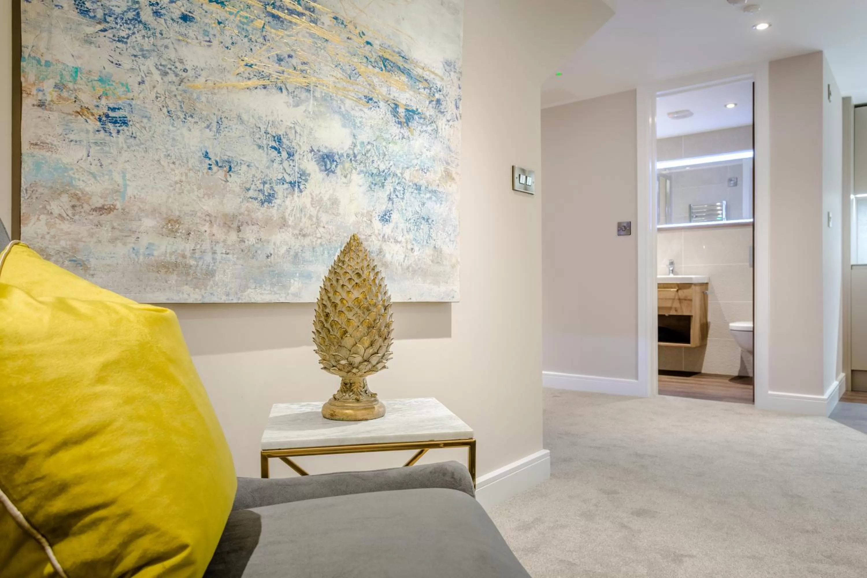 Seating area in Heritage Mews Nottingham