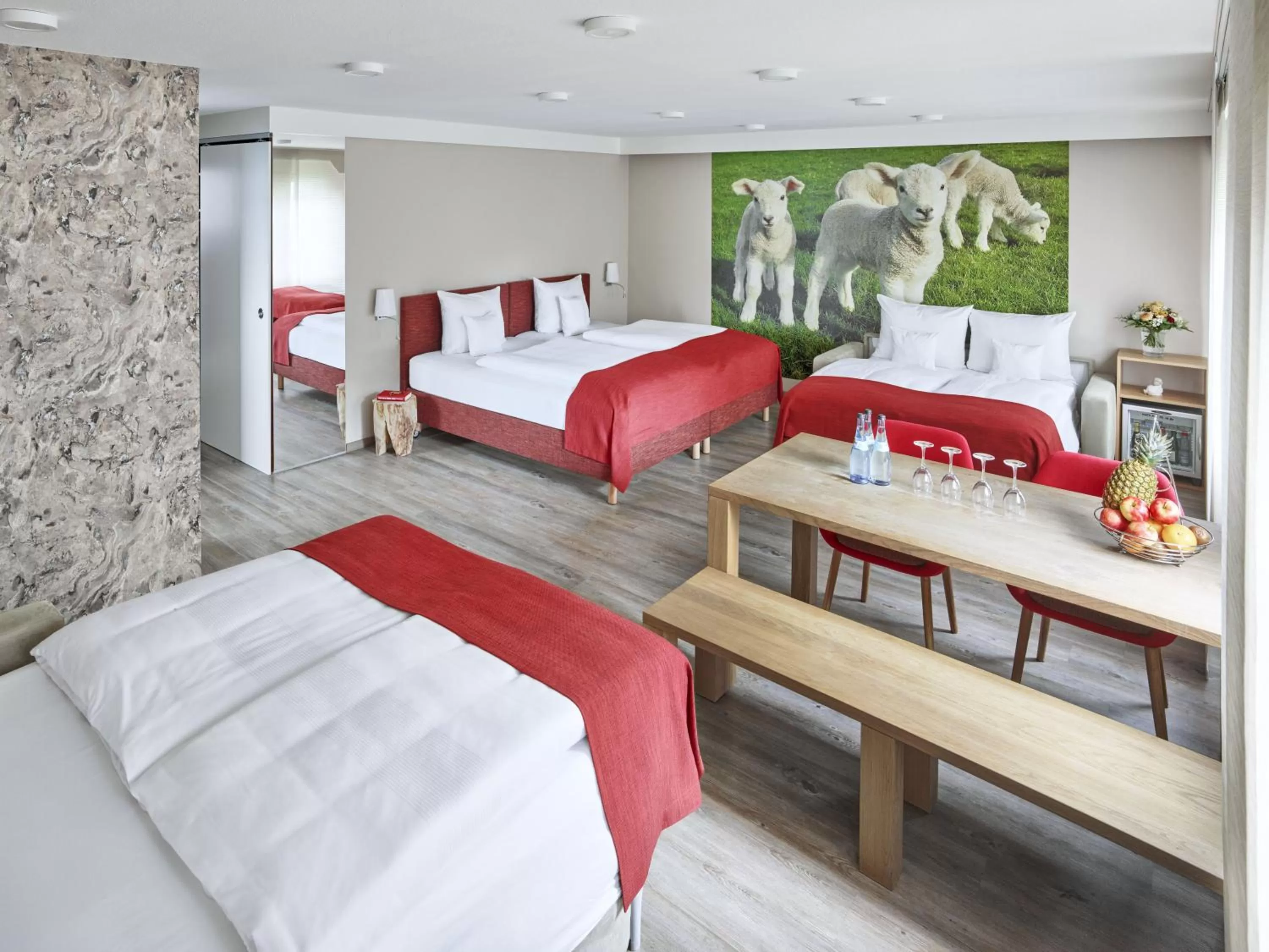 Photo of the whole room, Bed in Hotel Lamm