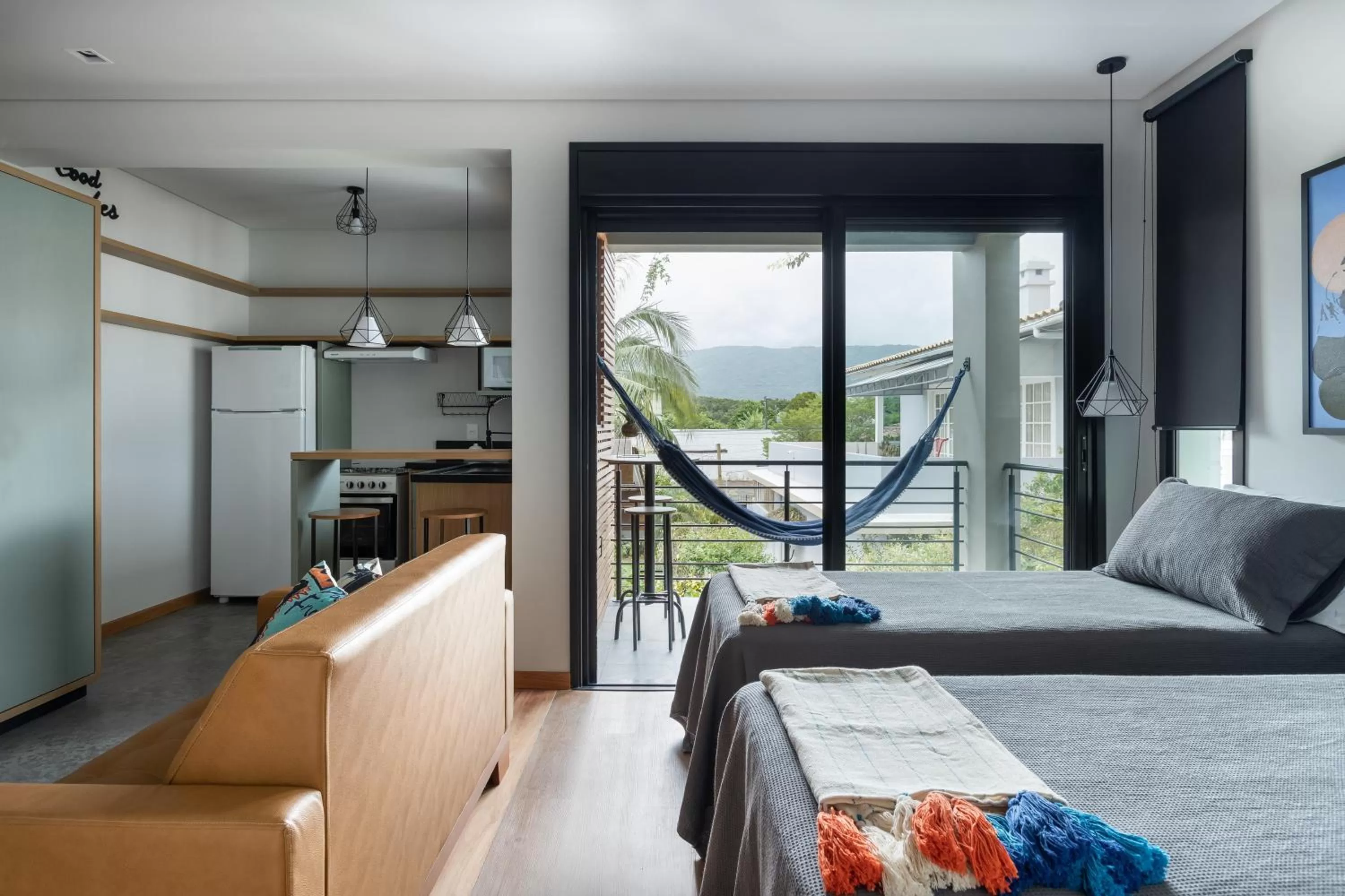 Photo of the whole room, Bed in Hospedaria da Lagoa