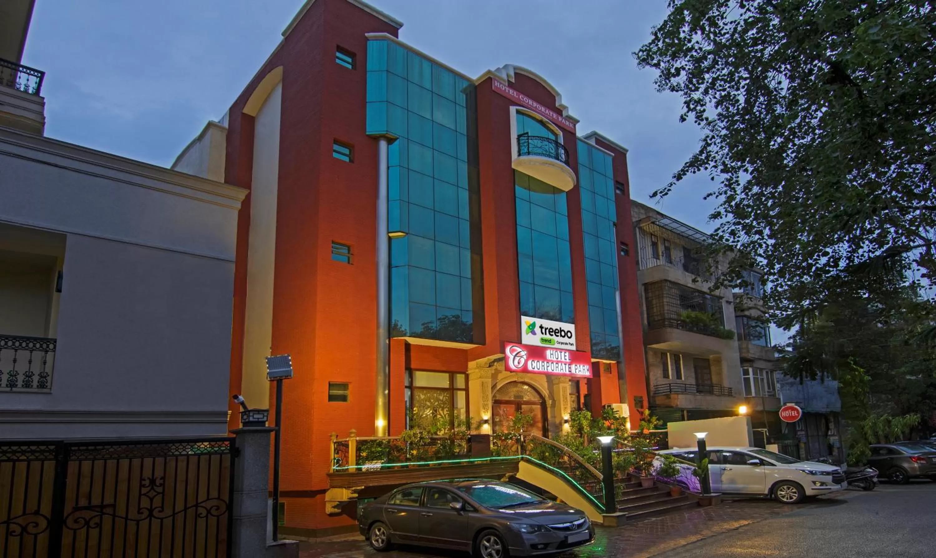 Property building in Treebo Corporate Park