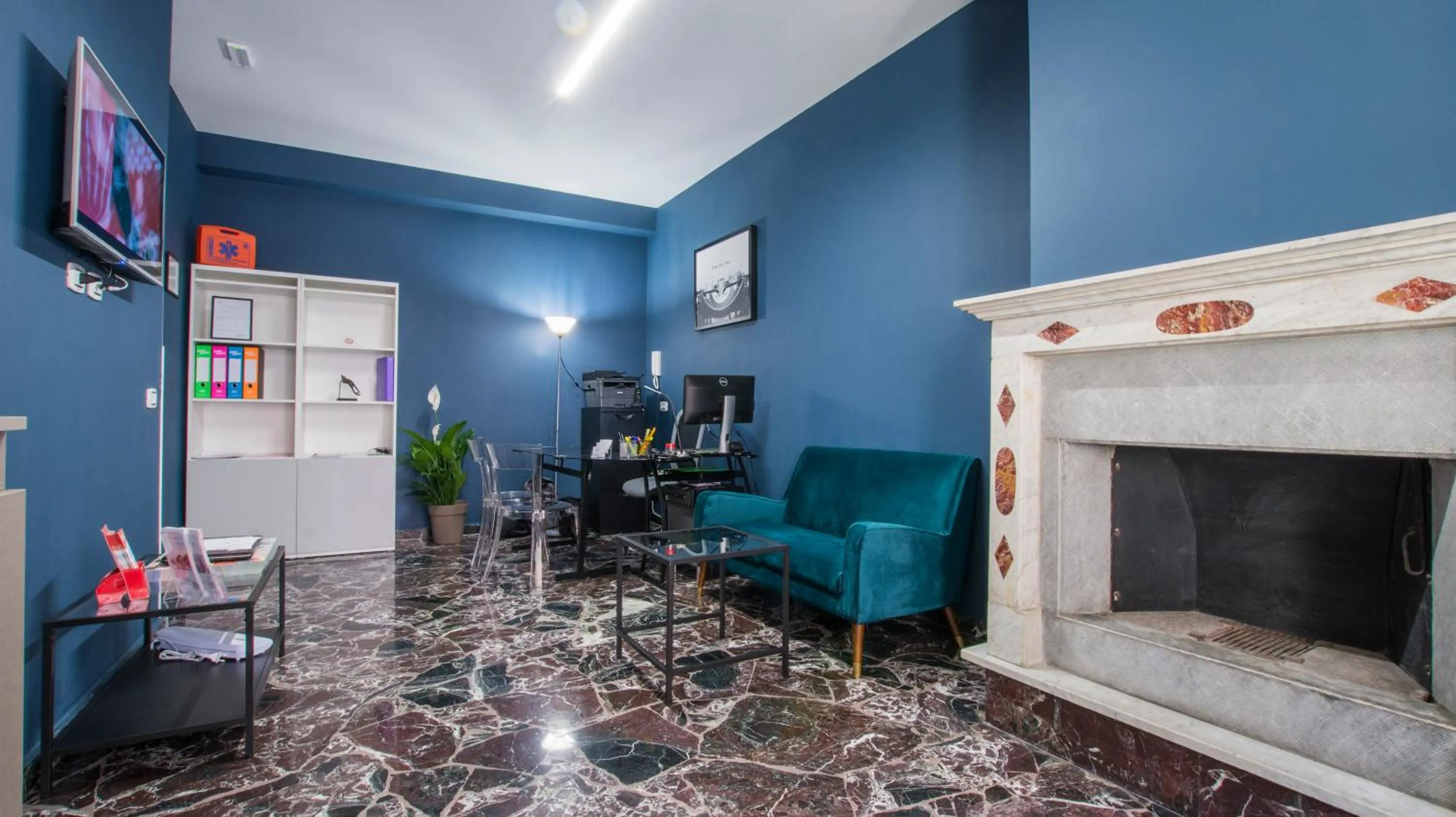 Lobby or reception in Regolo Rooms Vaticano