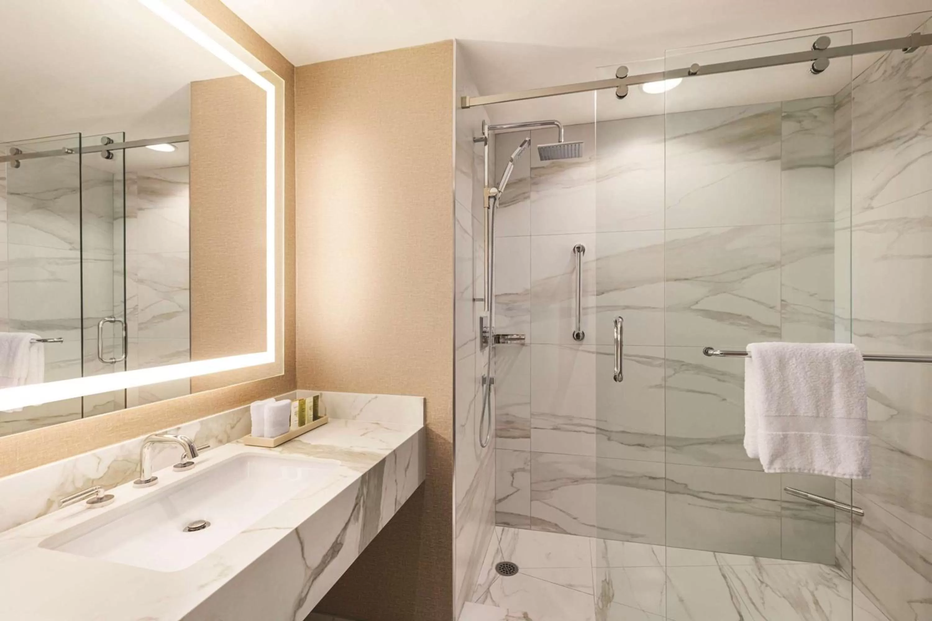 Bathroom in Signia by Hilton San Jose